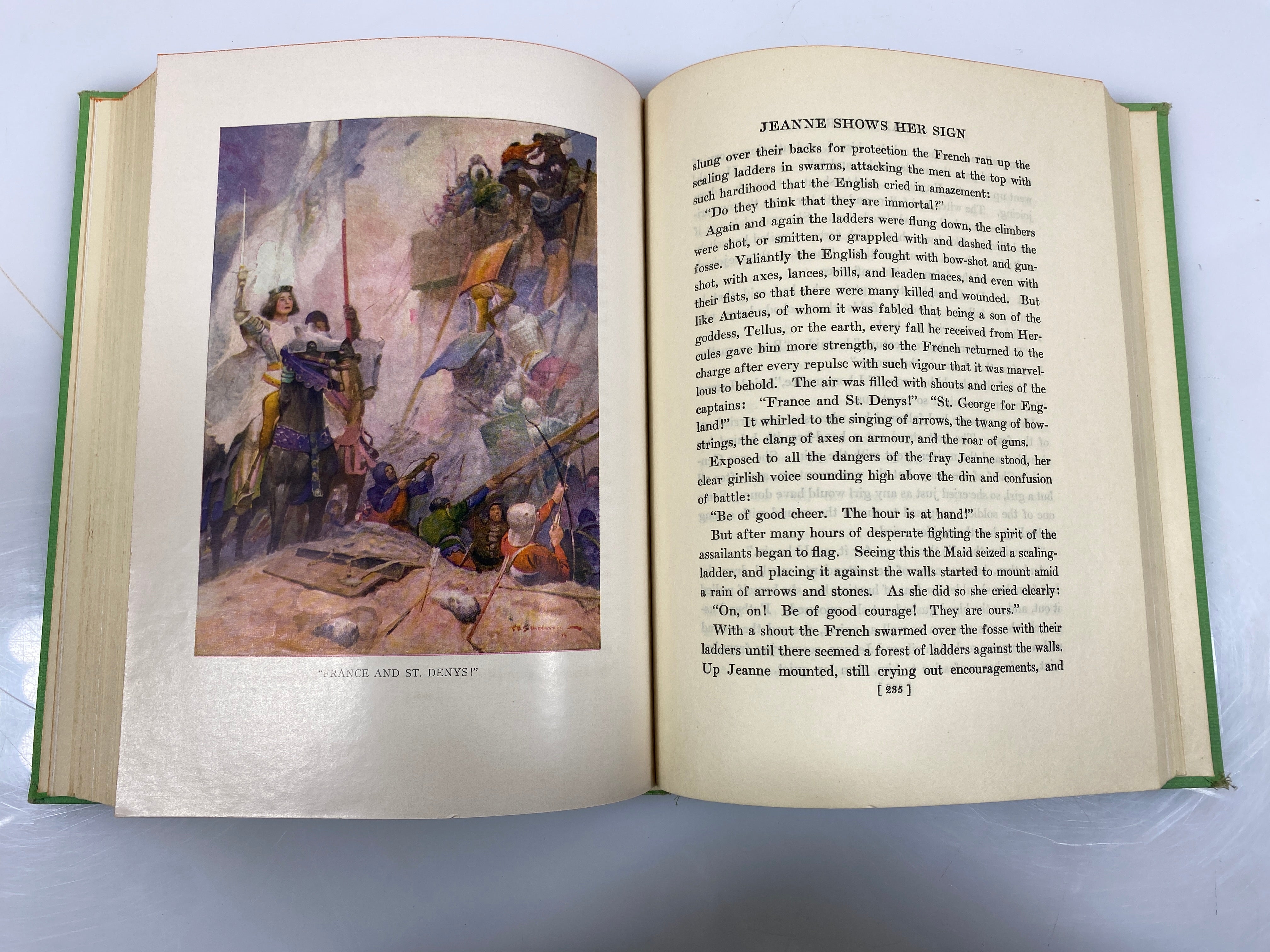 Joan of Arc by Lucy Foster Madison 1918 Antique Illustrated HC