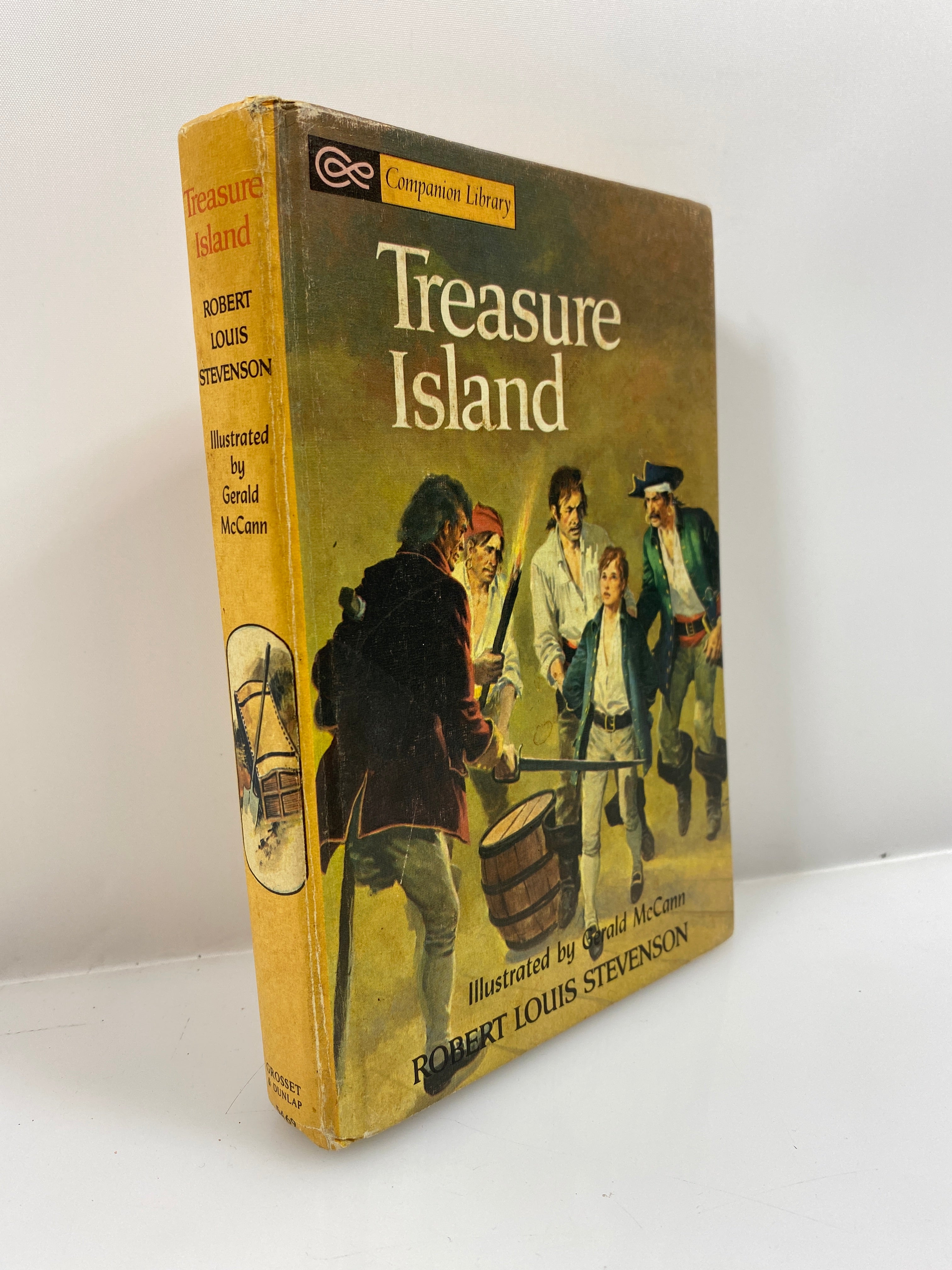 Treasure Island by Stevenson Companion Library 1963 HC