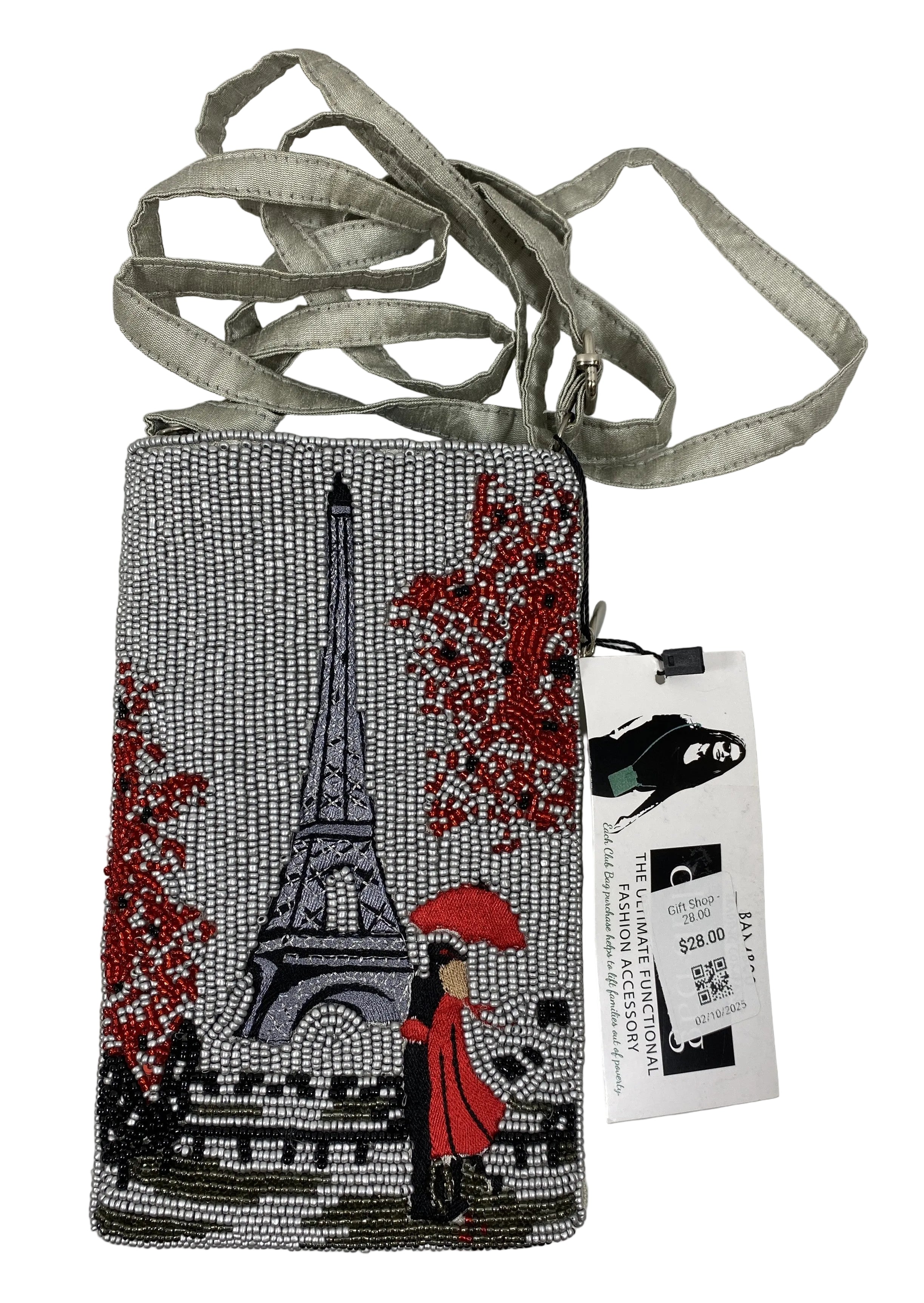 Bamboo Trading Company Club Paris Romance Crossbody Bag