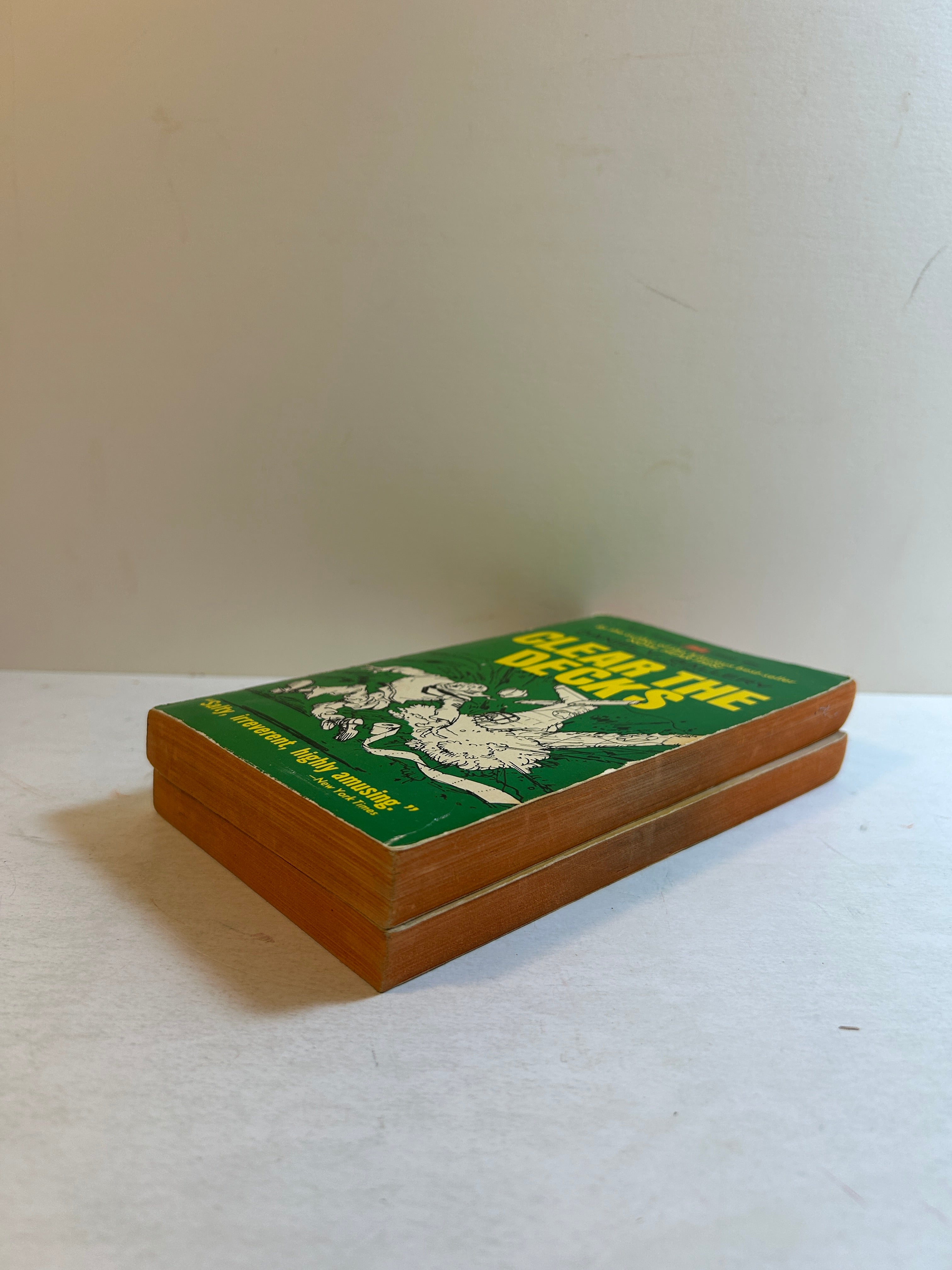 Lot of 2 Daniel V. Gallery Comedies: Clear the Decks/Stand By-y-y 1967 SC