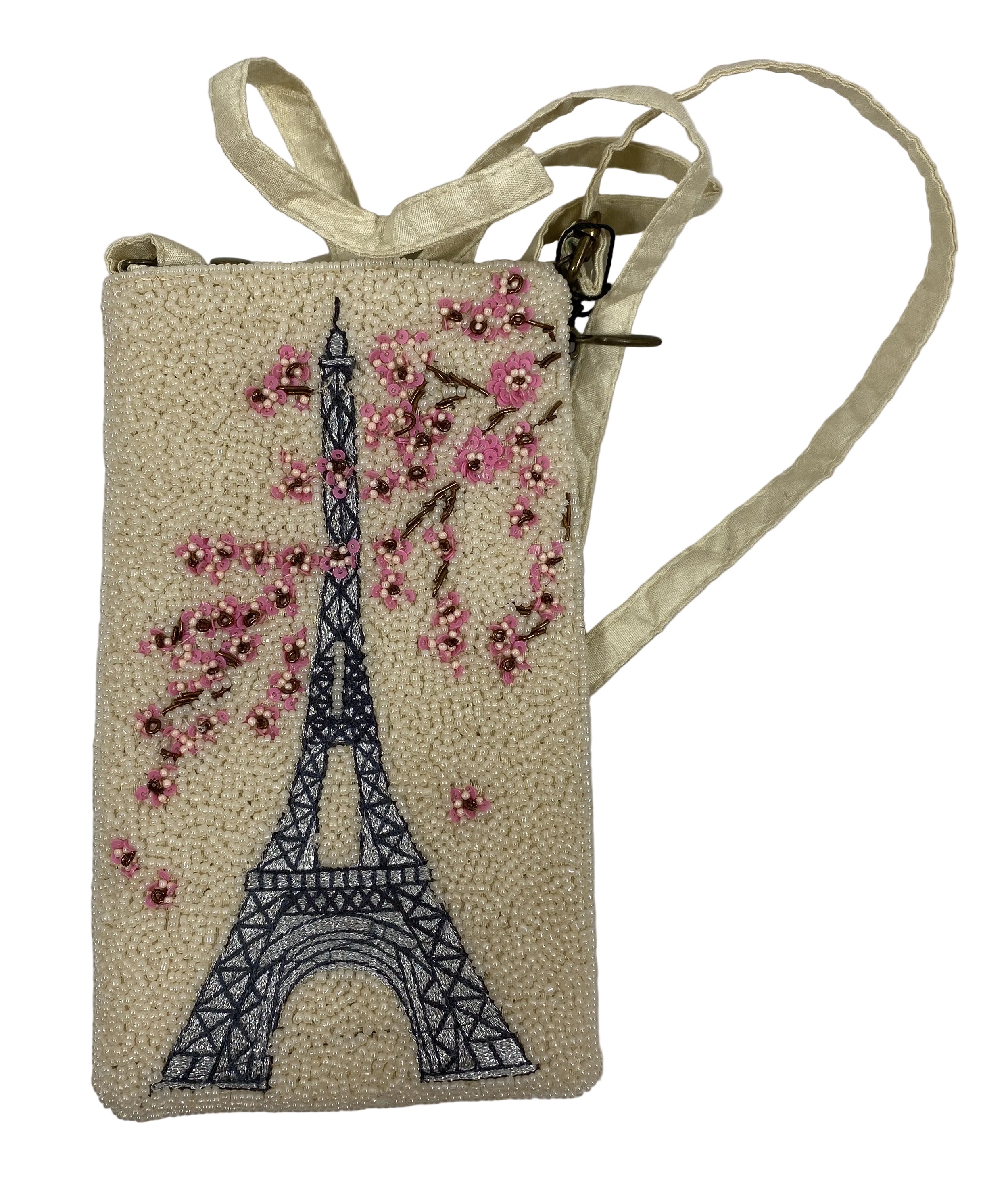 Bamboo Trading Company Club Paris Floral Crossbody Bag