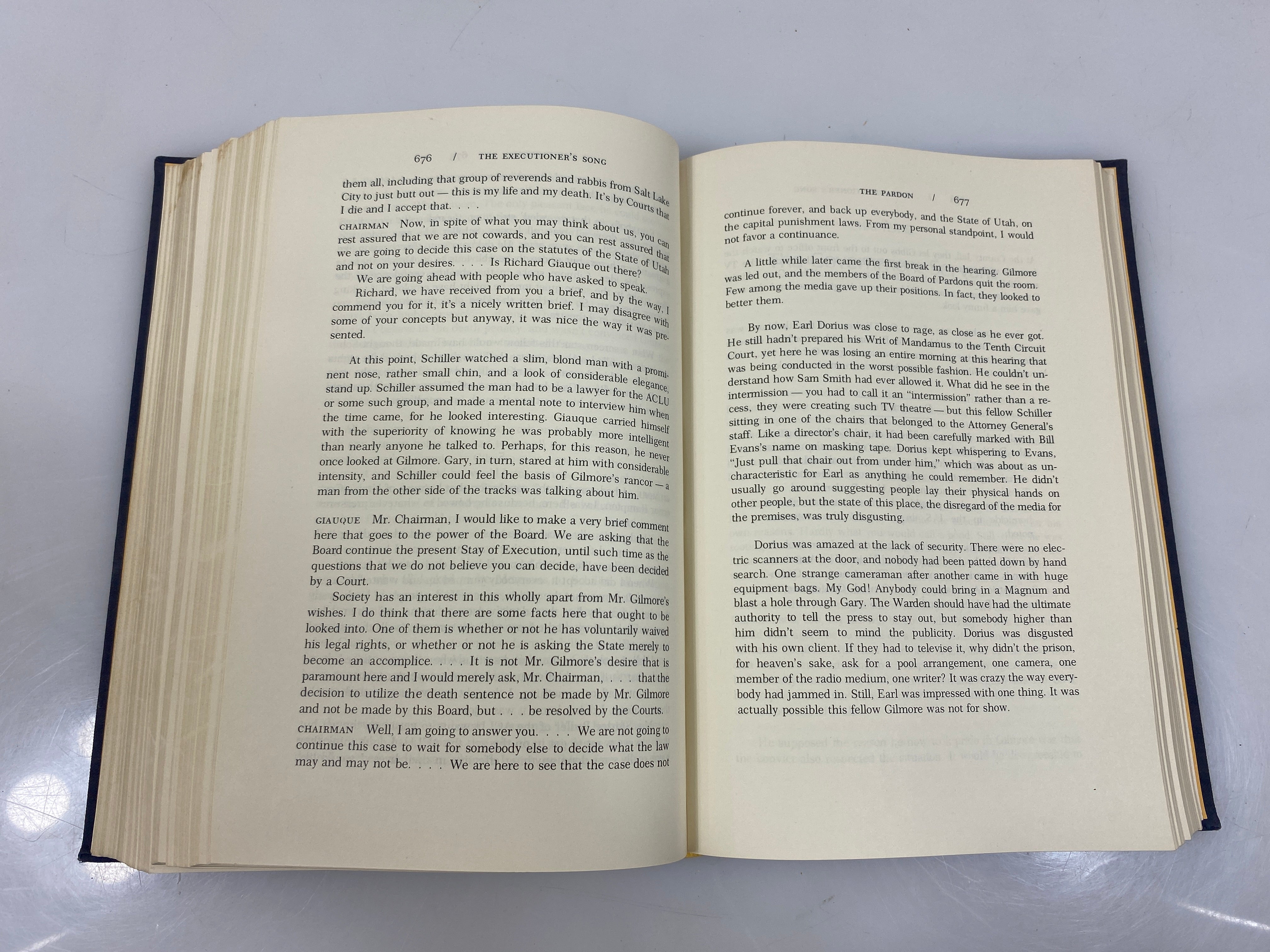 The Executioner's Song by Norman Mailer Ex-library 1979 HC