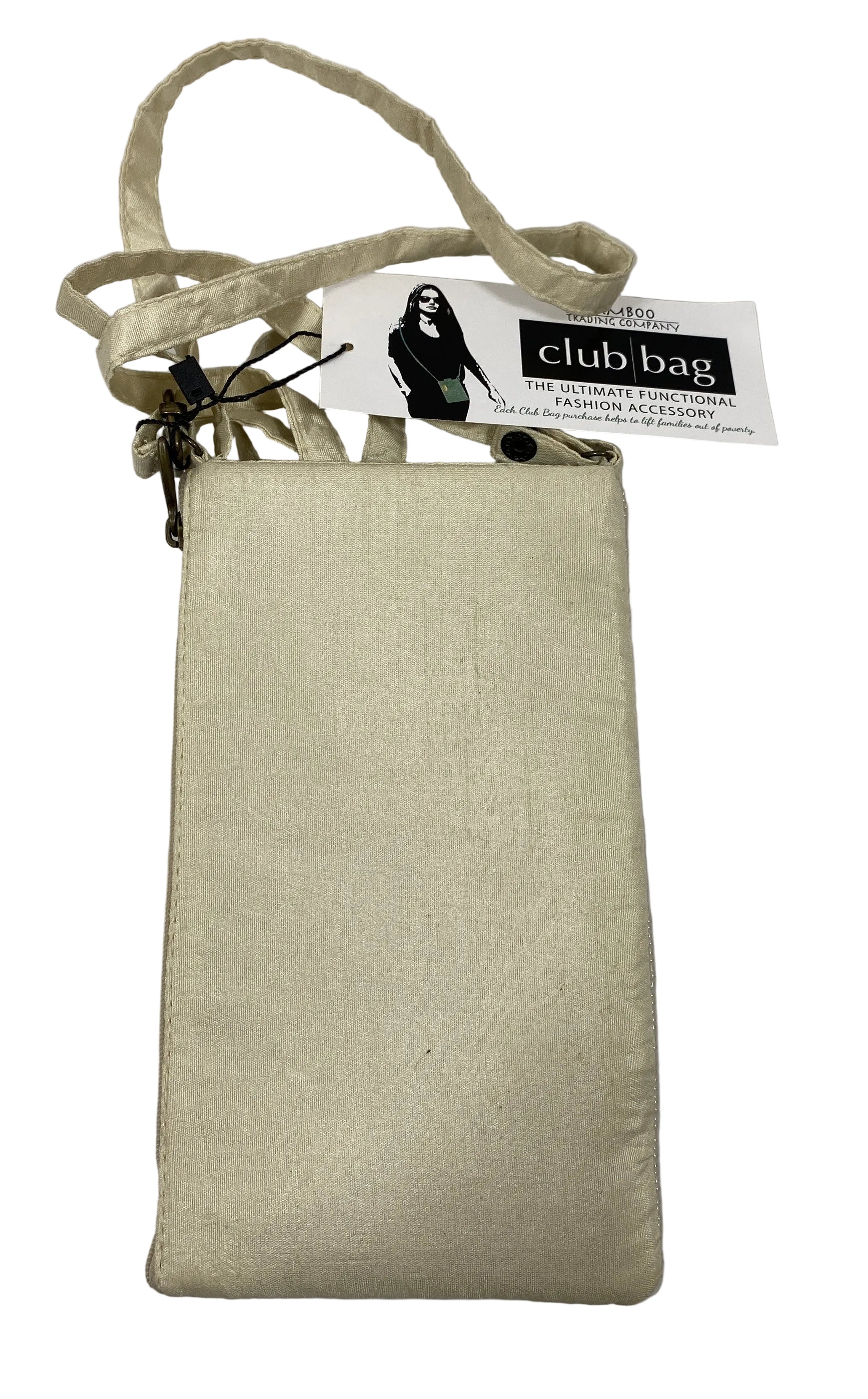 Bamboo Trading Company Club Paris Floral Crossbody Bag