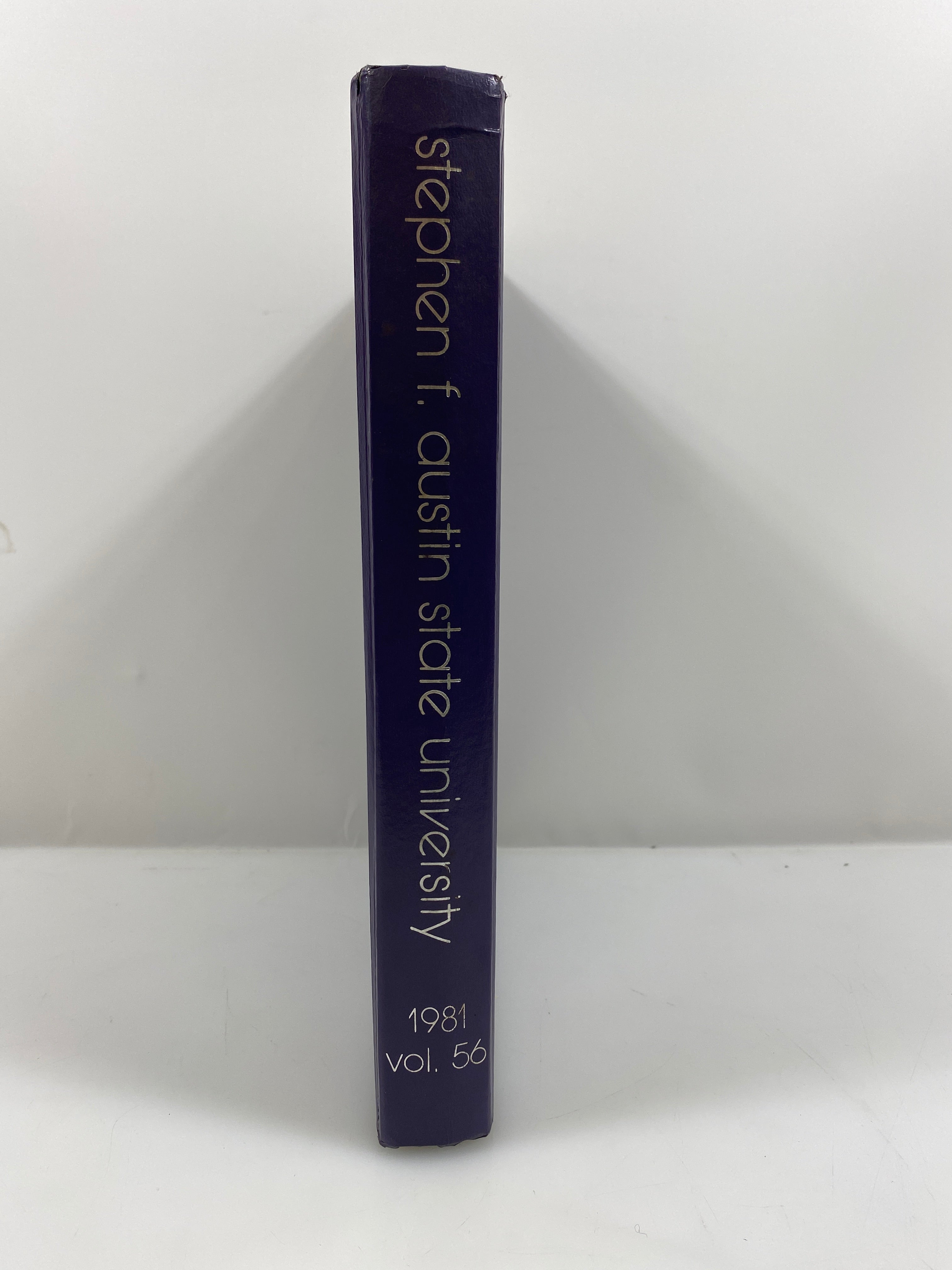 1981 Stephen F. Austin State University Yearbook Nacogdoches, Texas HC