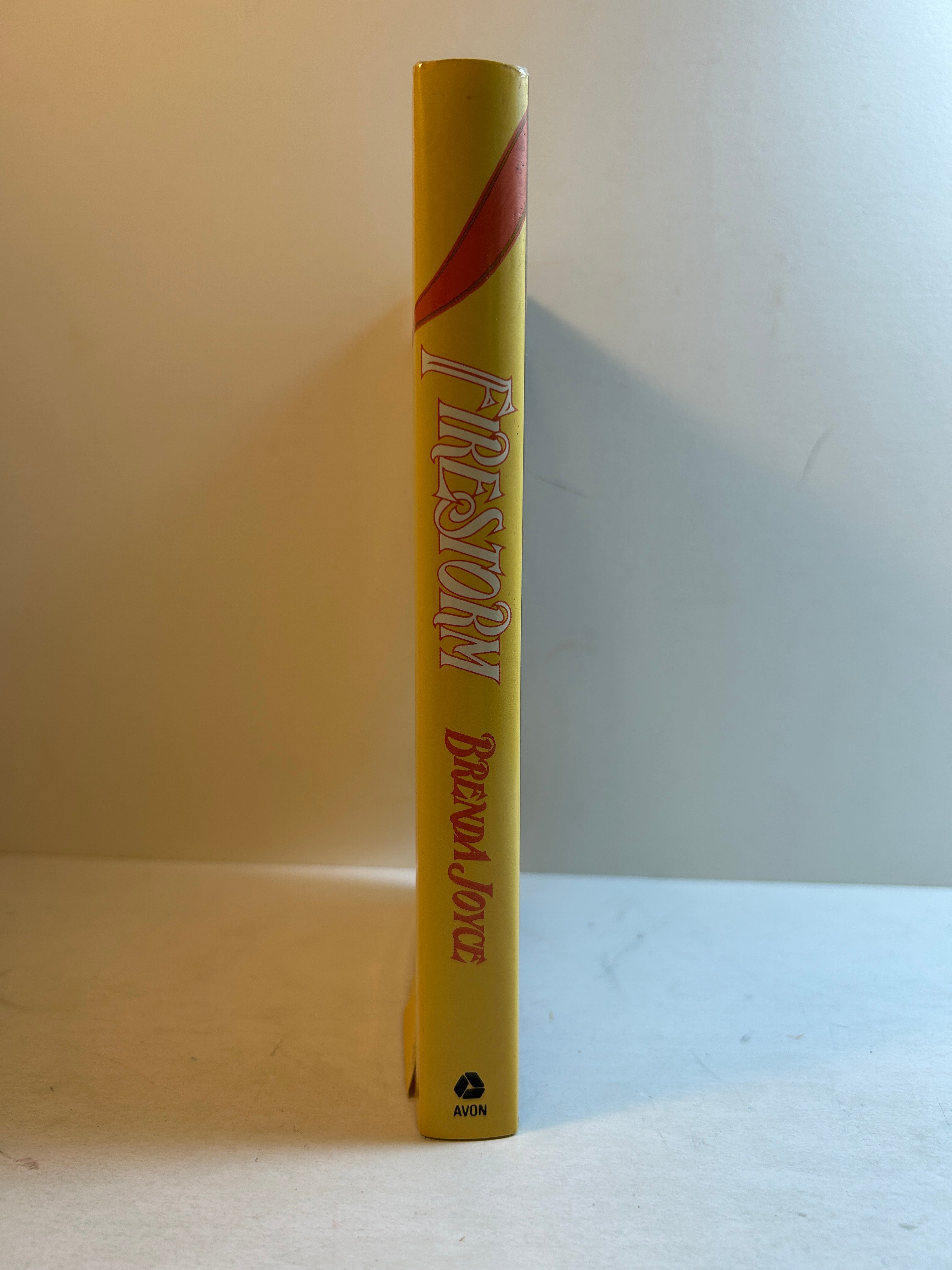 Firestorm by Brenda Joyce Vintage Avon Romance 1988 HCDJ BCE