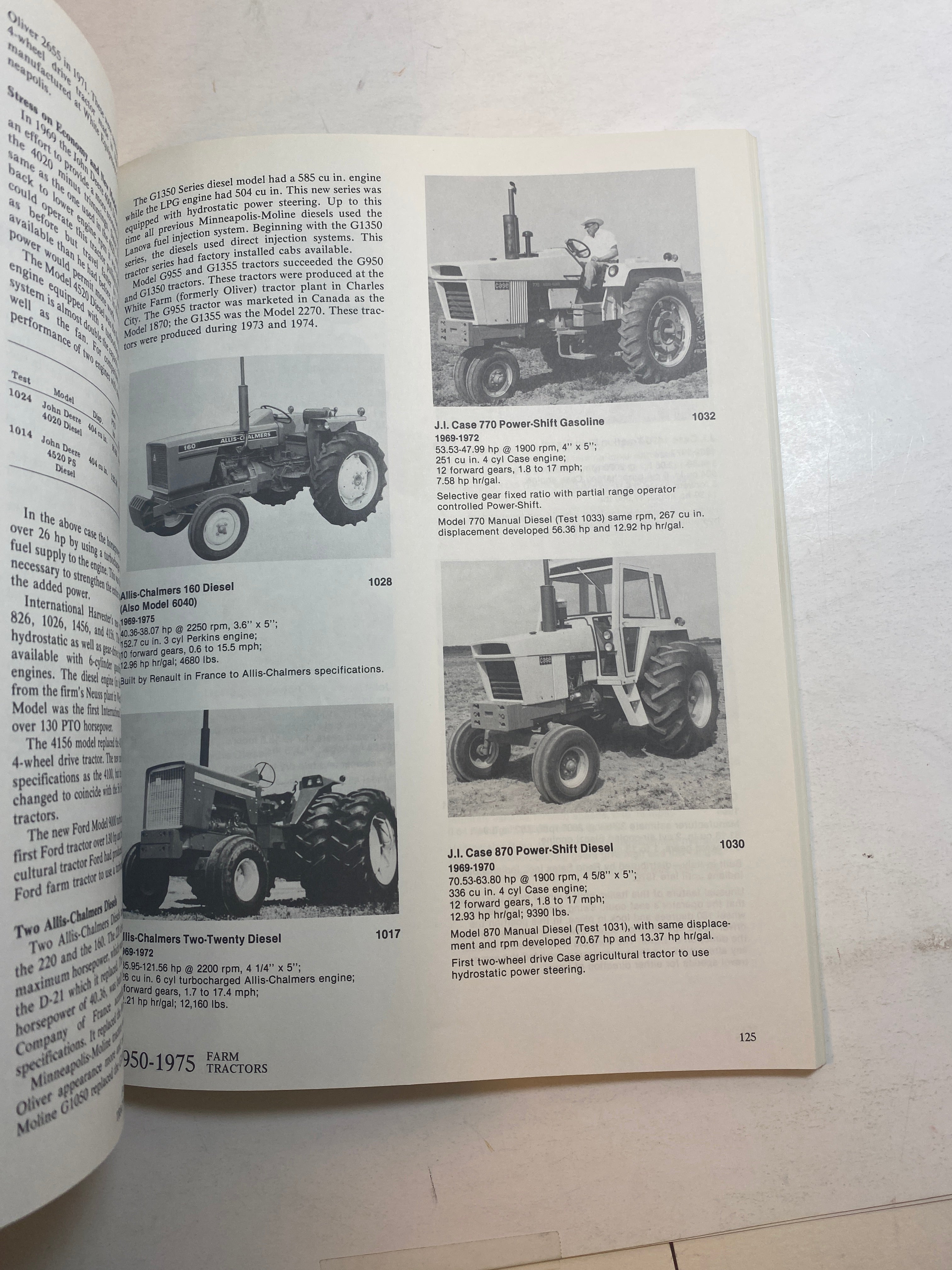 Farm Tractors 1950-1975 Lester Larsen 1981 SC