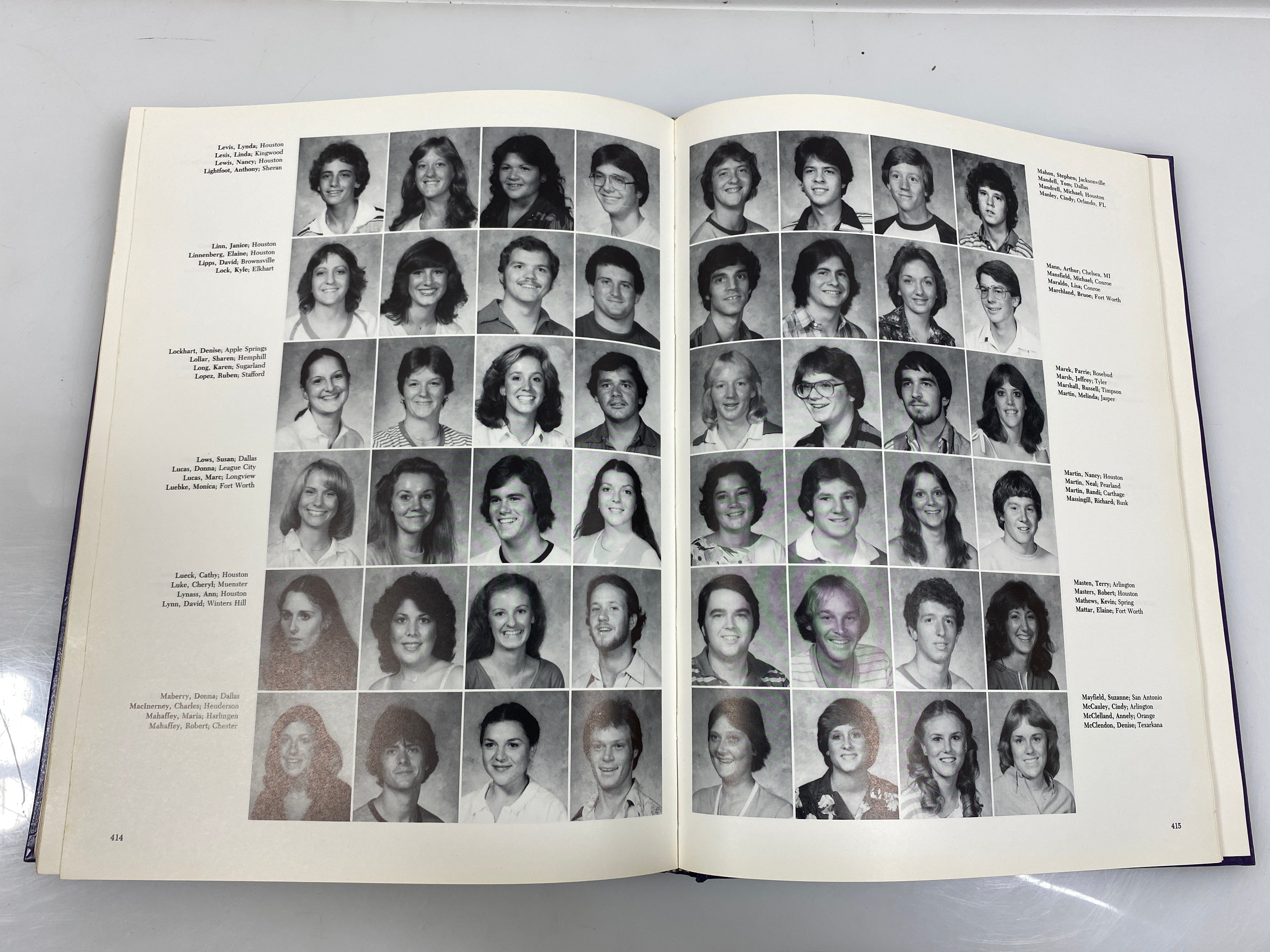 1981 Stephen F. Austin State University Yearbook Nacogdoches, Texas HC