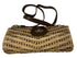 The Winding Road Brown Rattan Convertable Clutch
