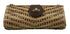 The Winding Road Brown Rattan Convertable Clutch