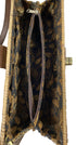 The Winding Road Brown Rattan Convertable Clutch