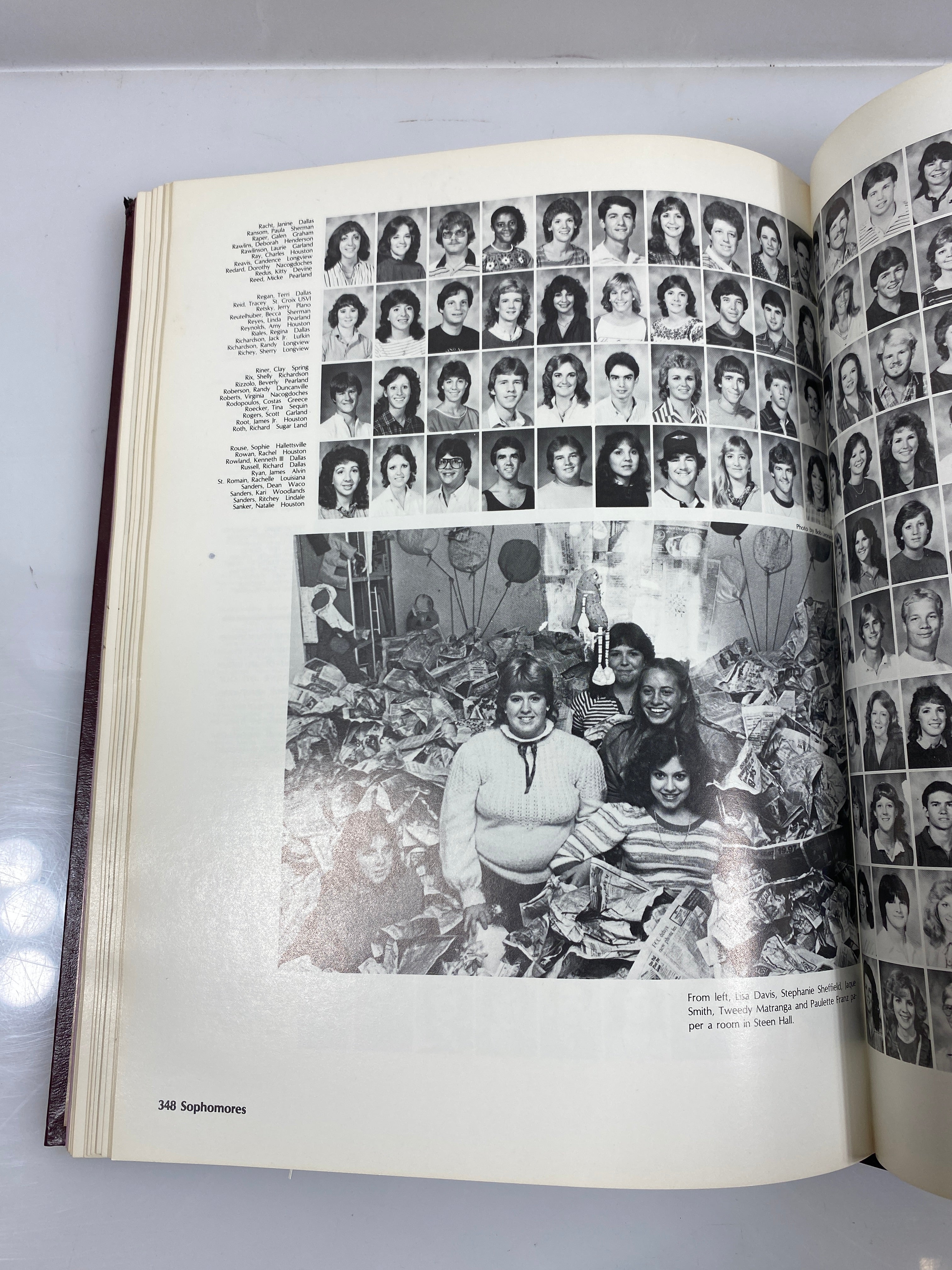 1984 Stephen F. Austin State University Yearbook Nacogdoches, Texas HC