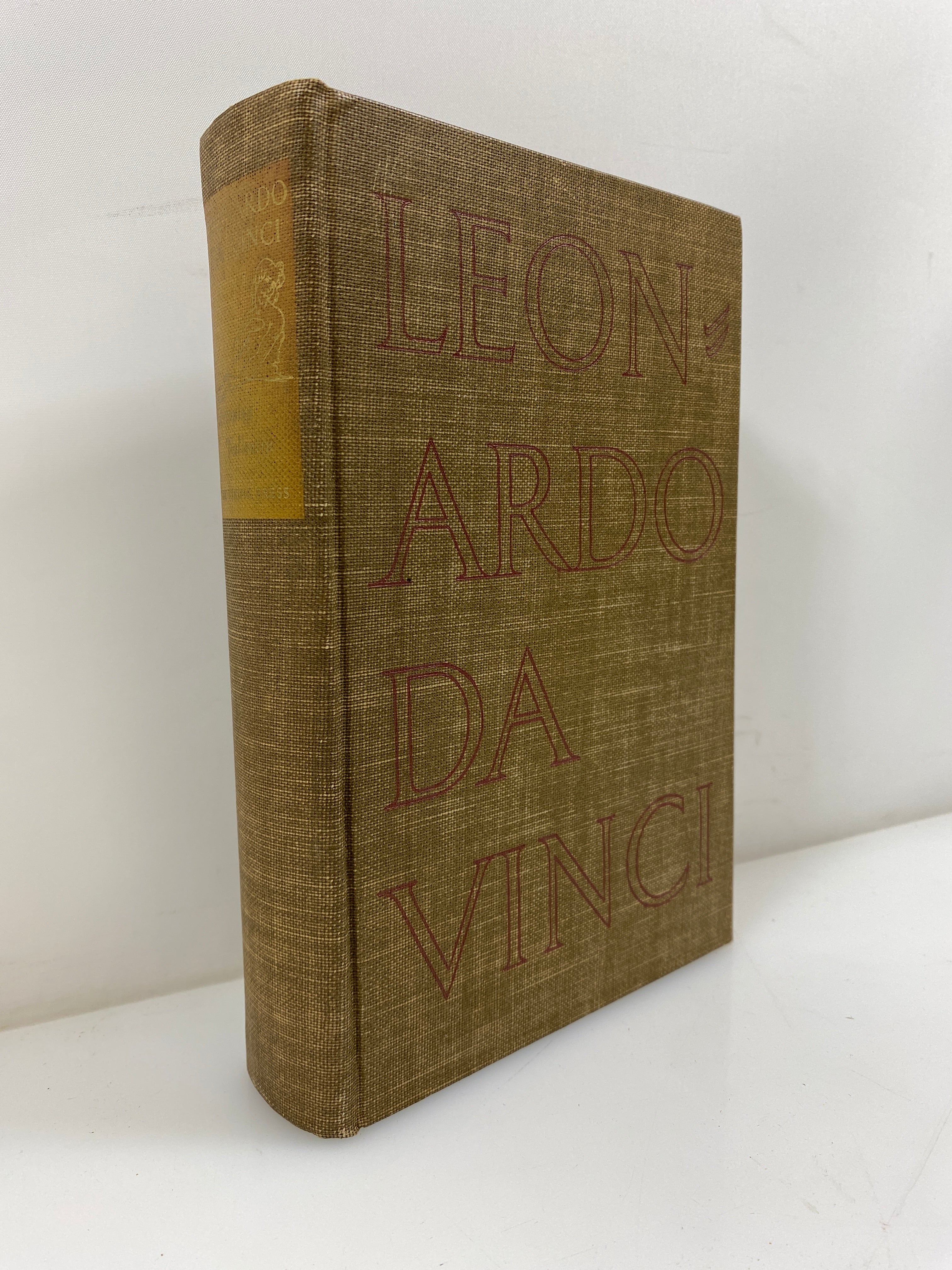 Leonardo da Vinci: The Tragic Pursuit of Perfection Vallentin 1st Ed. 1938 HC