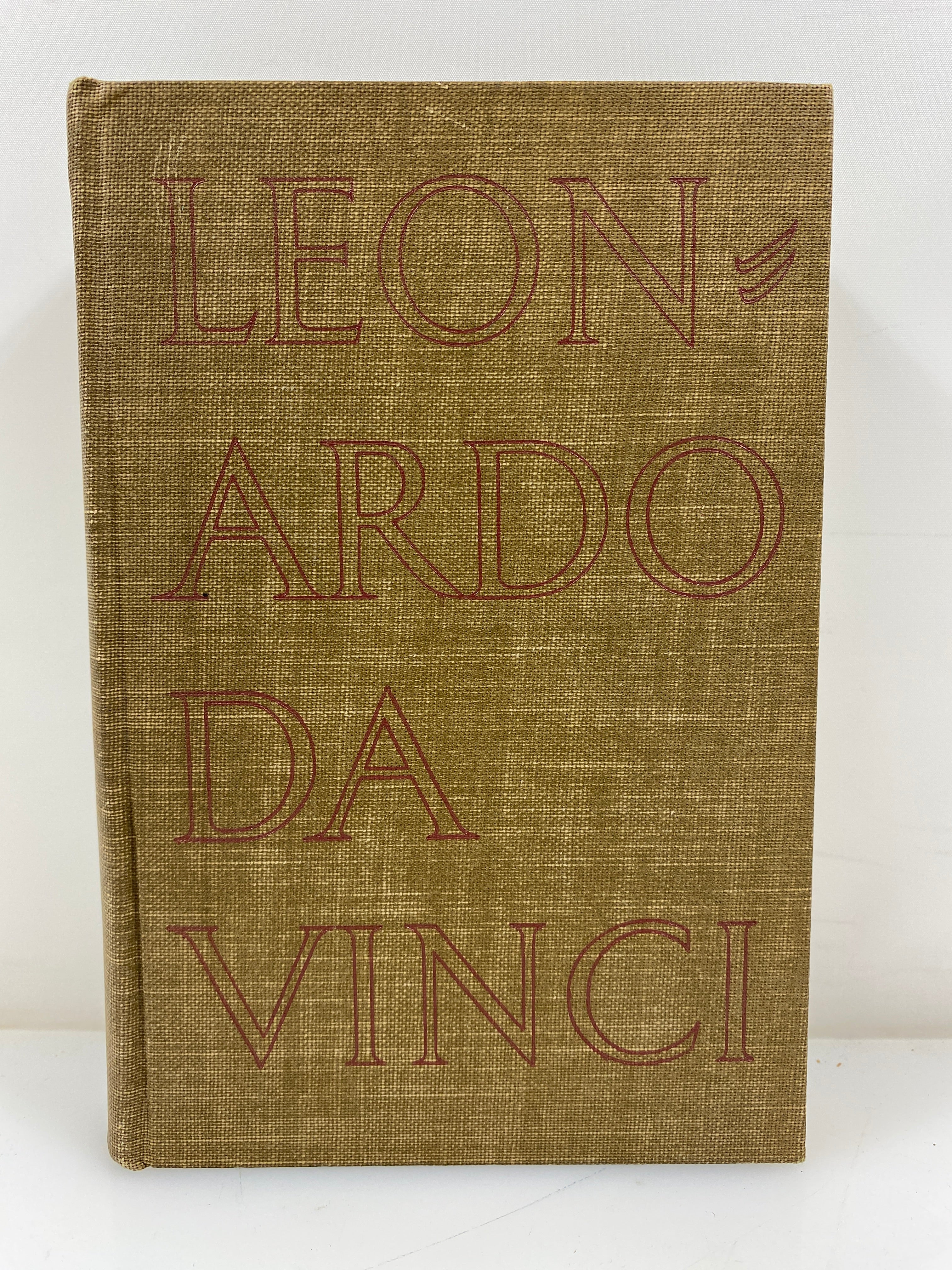 Leonardo da Vinci: The Tragic Pursuit of Perfection Vallentin 1st Ed. 1938 HC