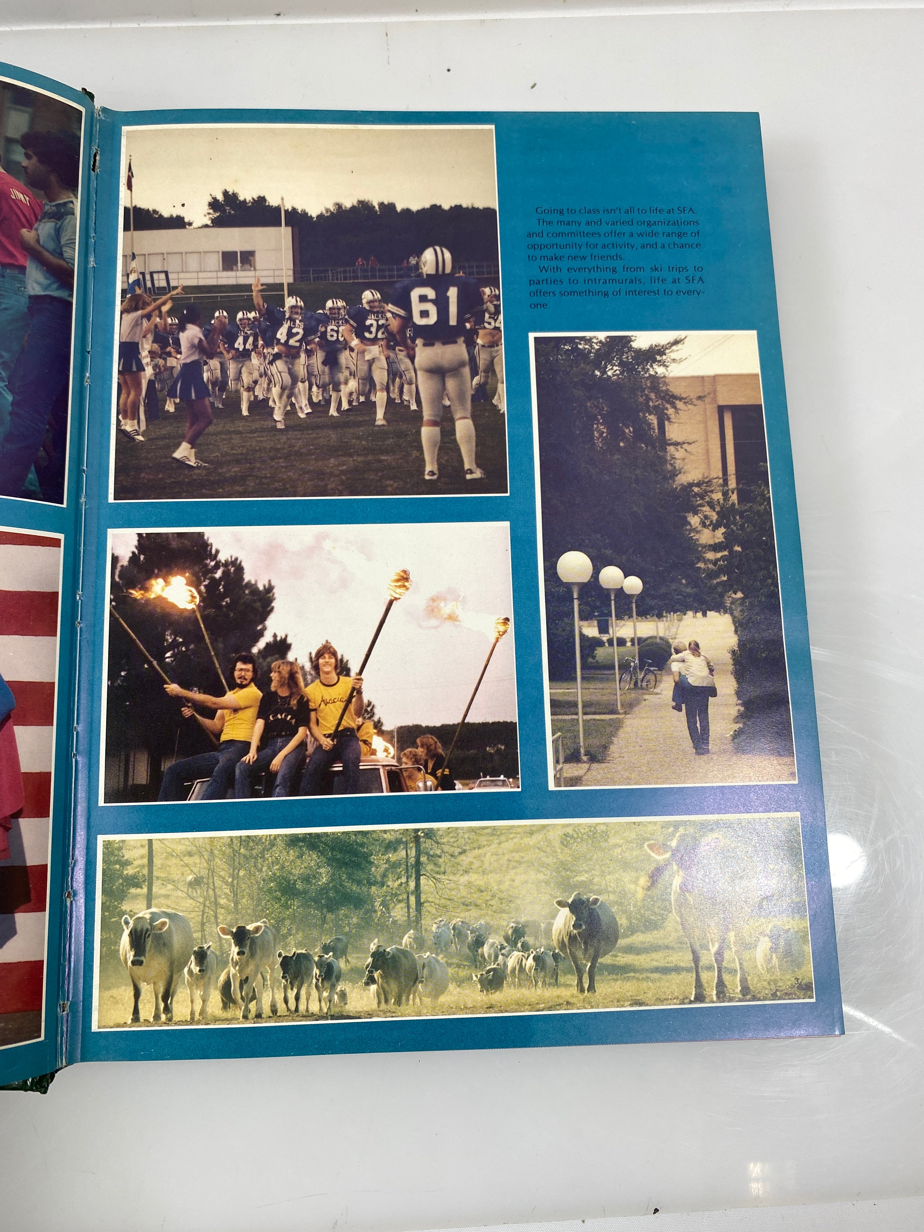 1980 Stephen F. Austin State University Yearbook Nacogdoches, Texas HC