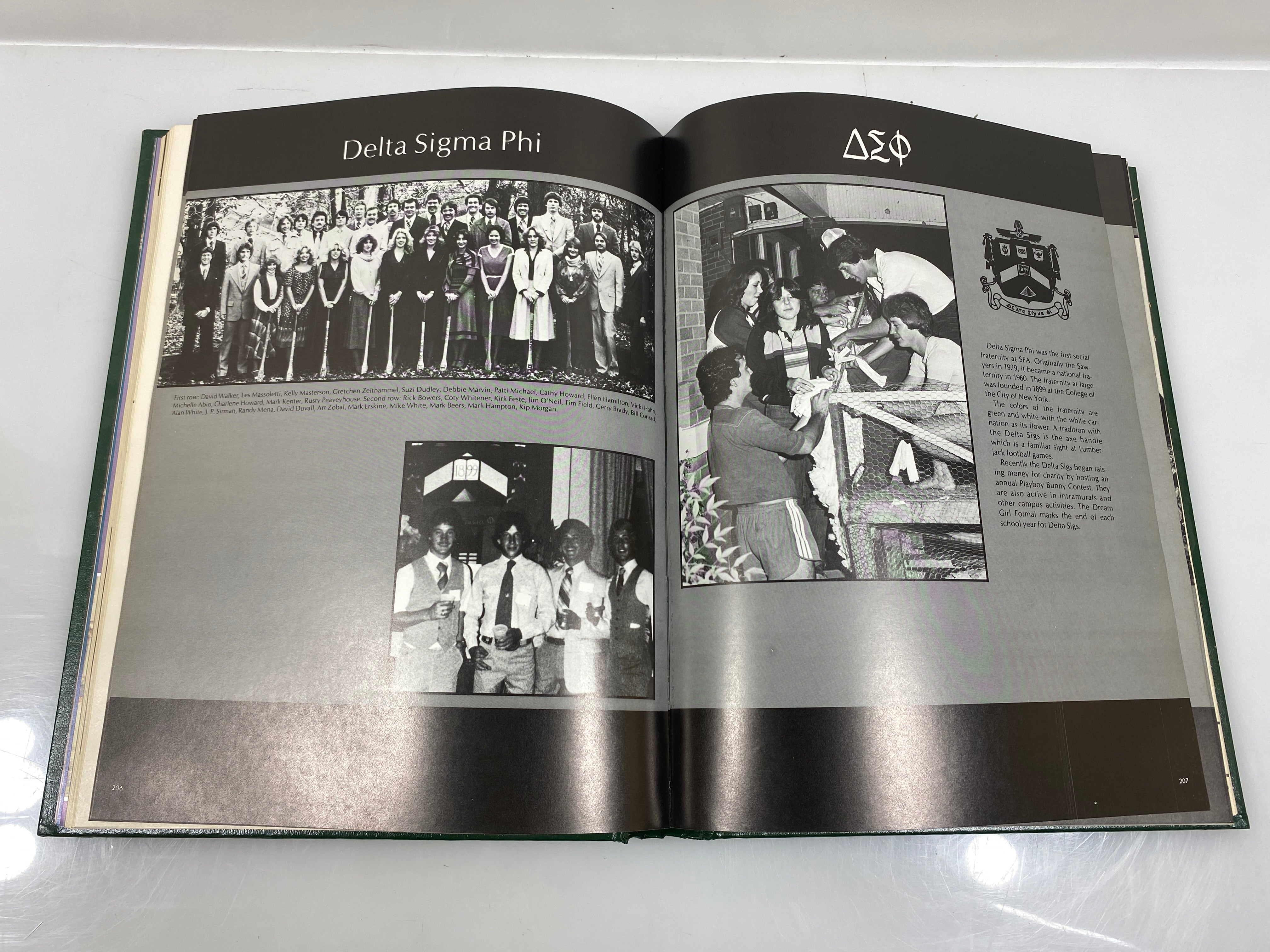 1980 Stephen F. Austin State University Yearbook Nacogdoches, Texas HC