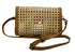 The Winding Road Brown Rattan Clutch With Leather
