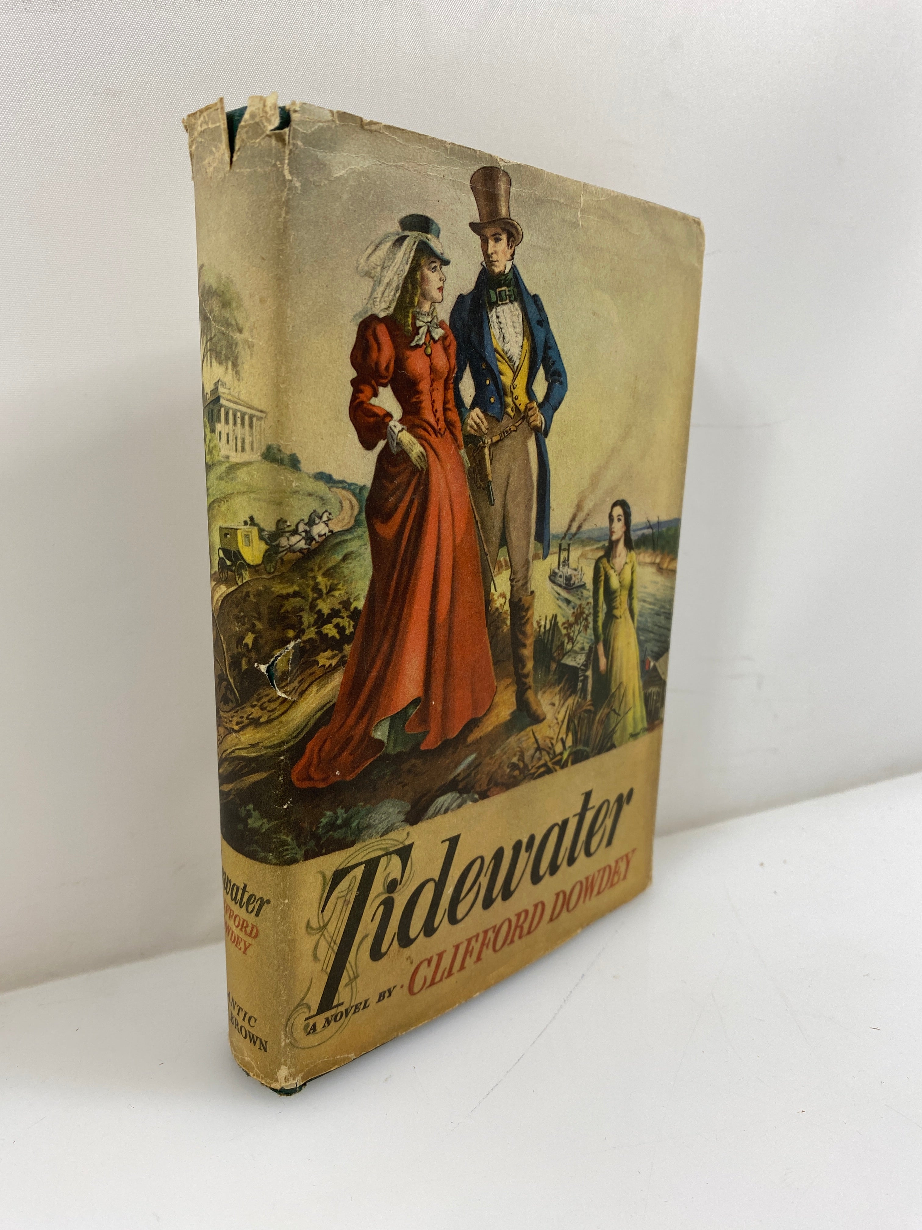 Tidewater by Clifford Dowdey 1943 HCDJ