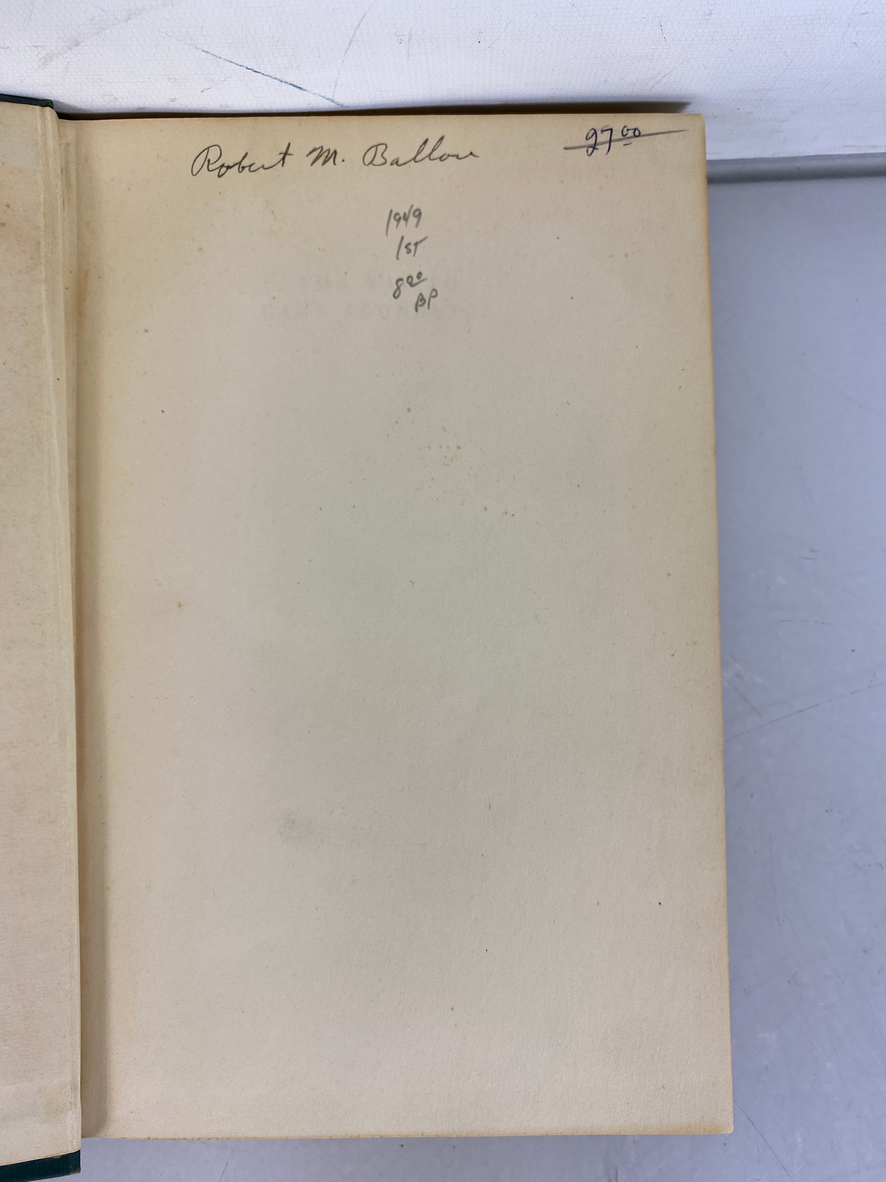 The Way to Game Abundance by Wallace Byron Grange First Edition 1949 HC