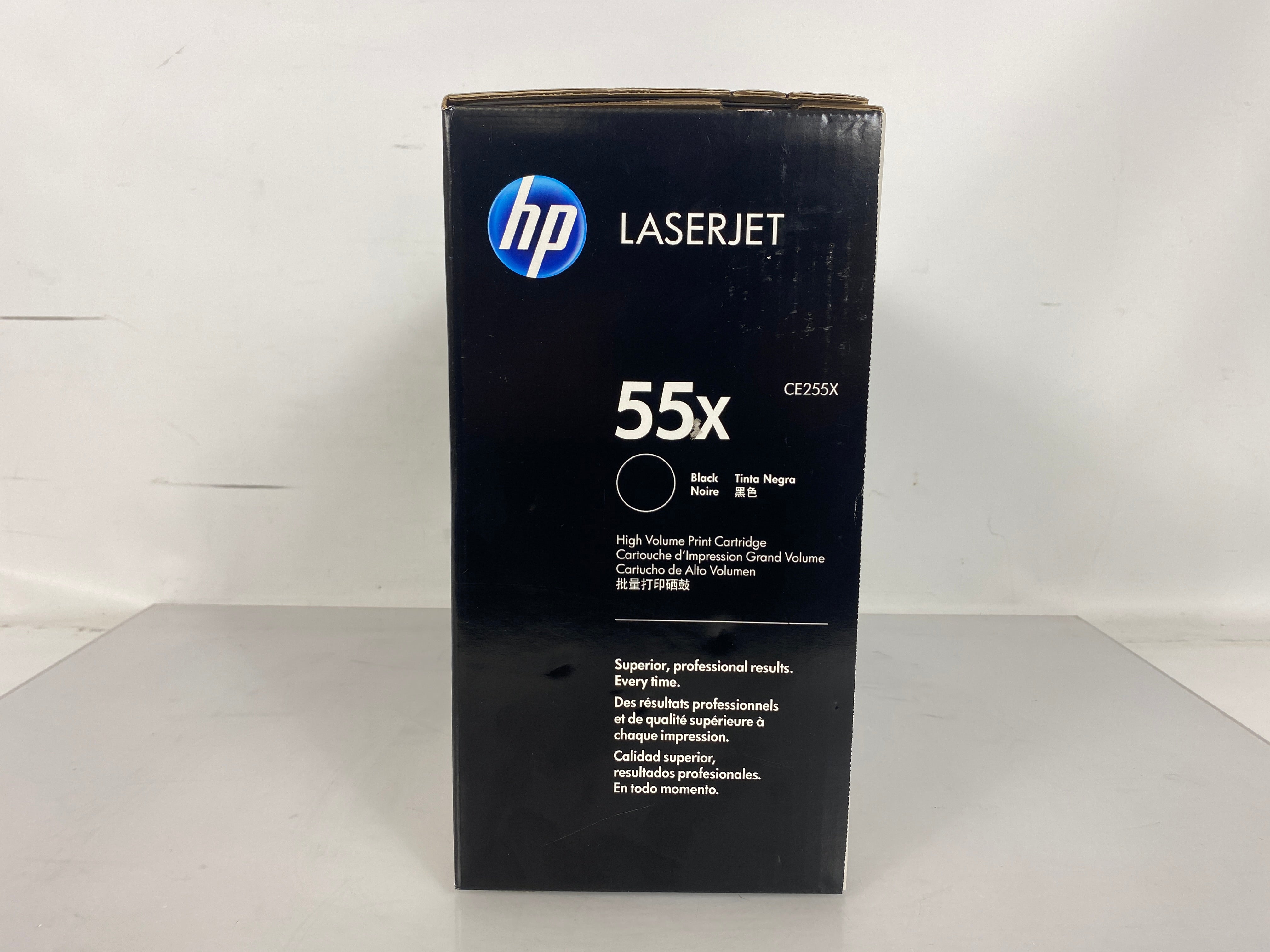 HP CE255X 55X High Yield Black Original LaserJet Toner Cartridge