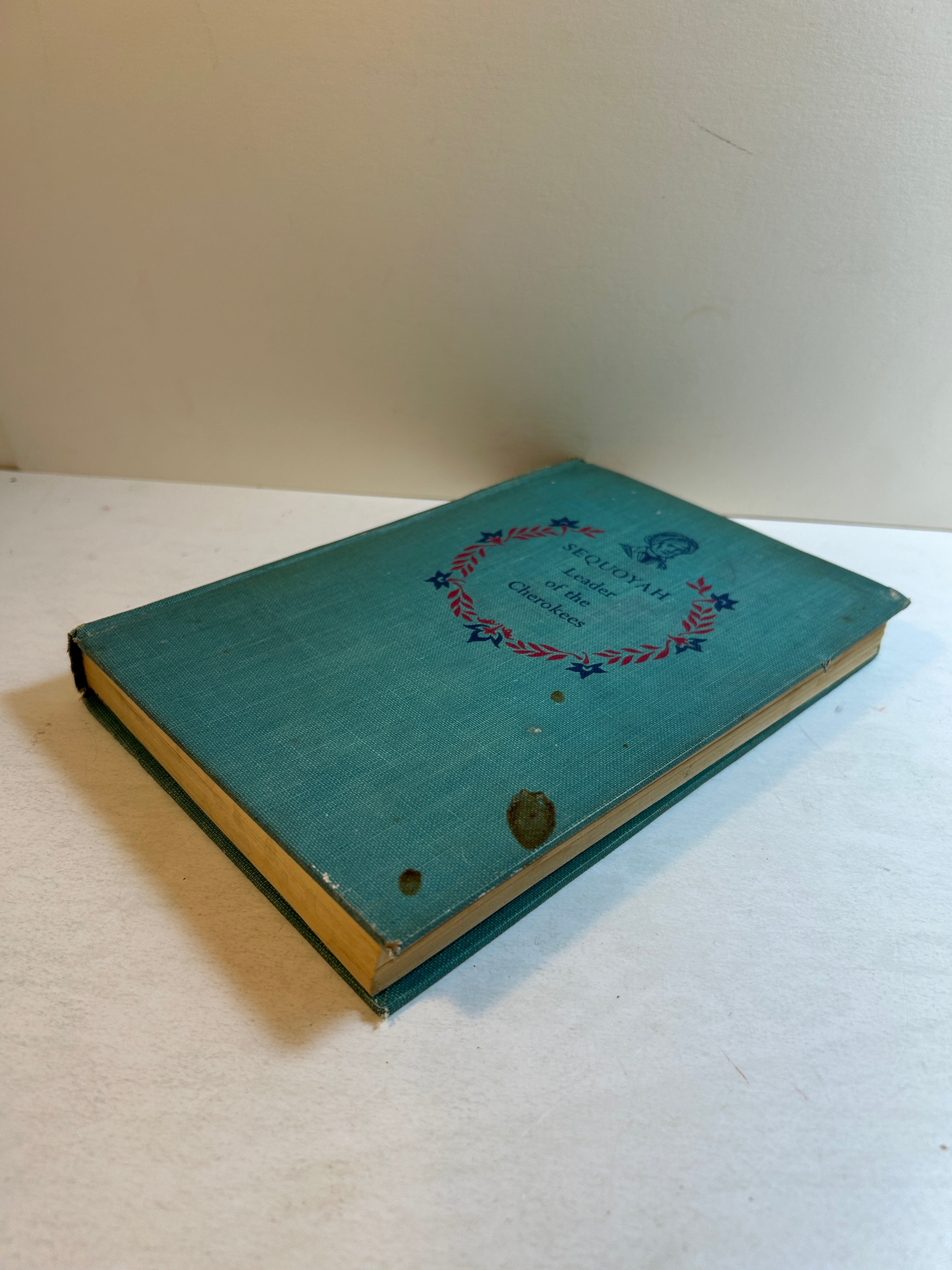 Sequoyah Leader of the Cherokee by Alice Marriott Random House 1958 HC
