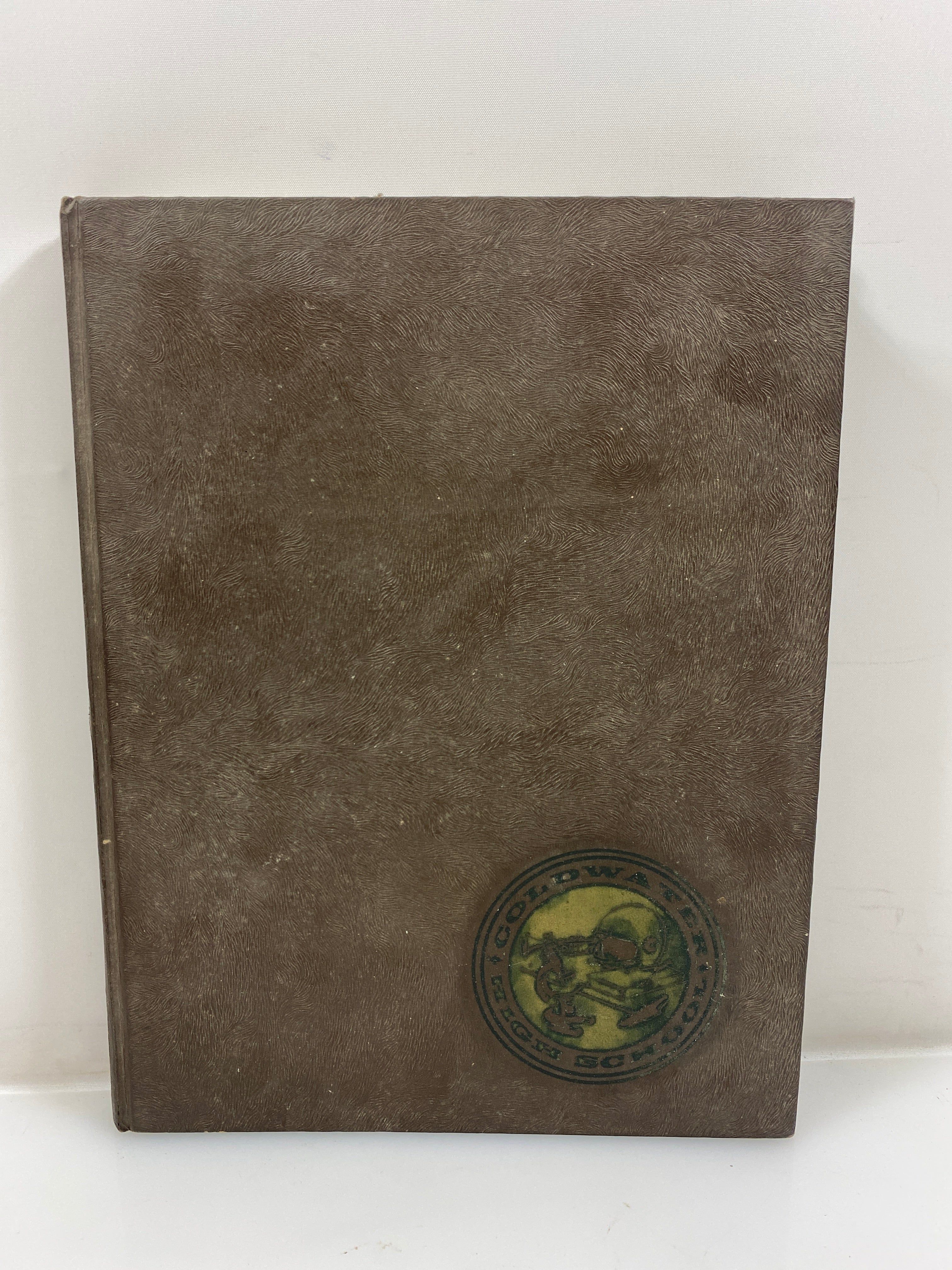 1968 Coldwater High School "Cardinal" Yearbook Coldwater Michigan HC