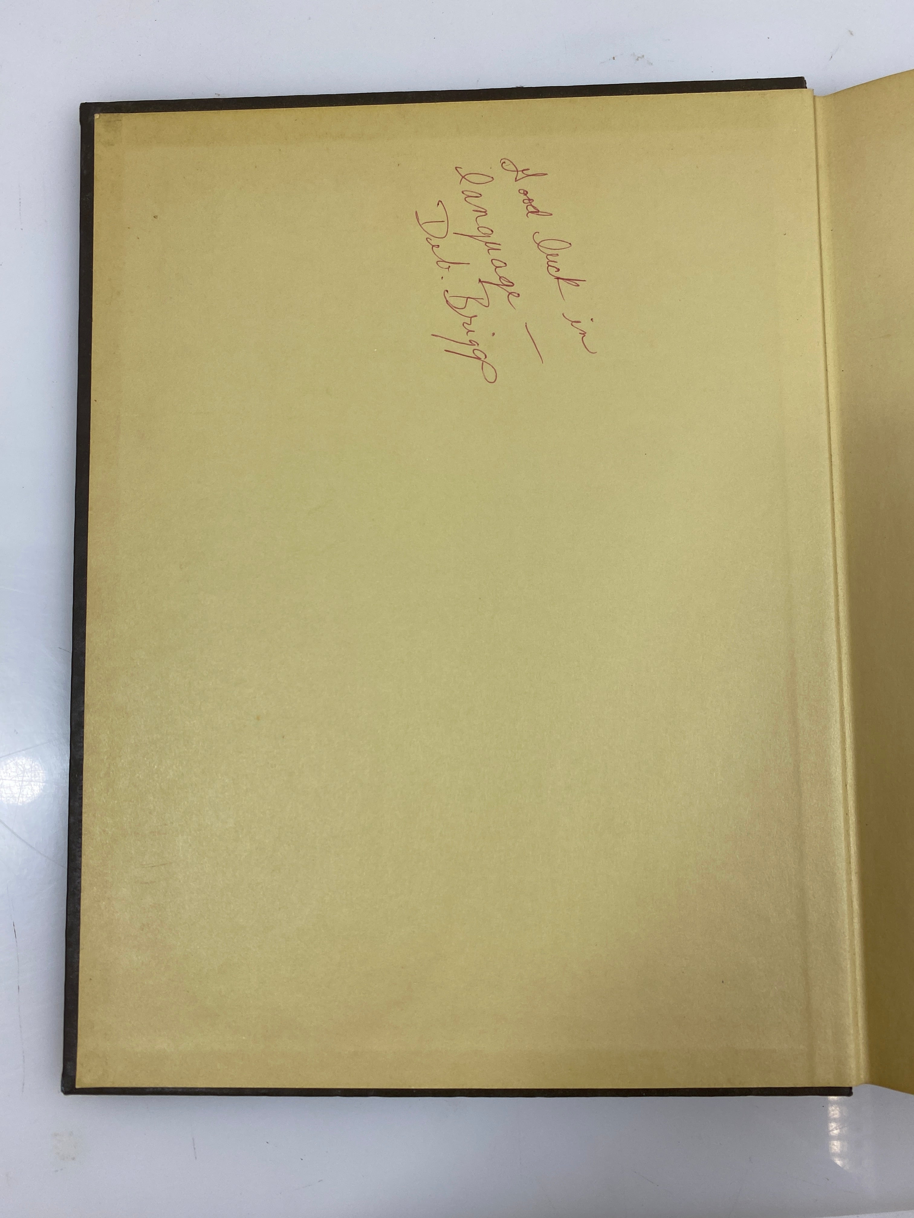 1968 Coldwater High School "Cardinal" Yearbook Coldwater Michigan HC