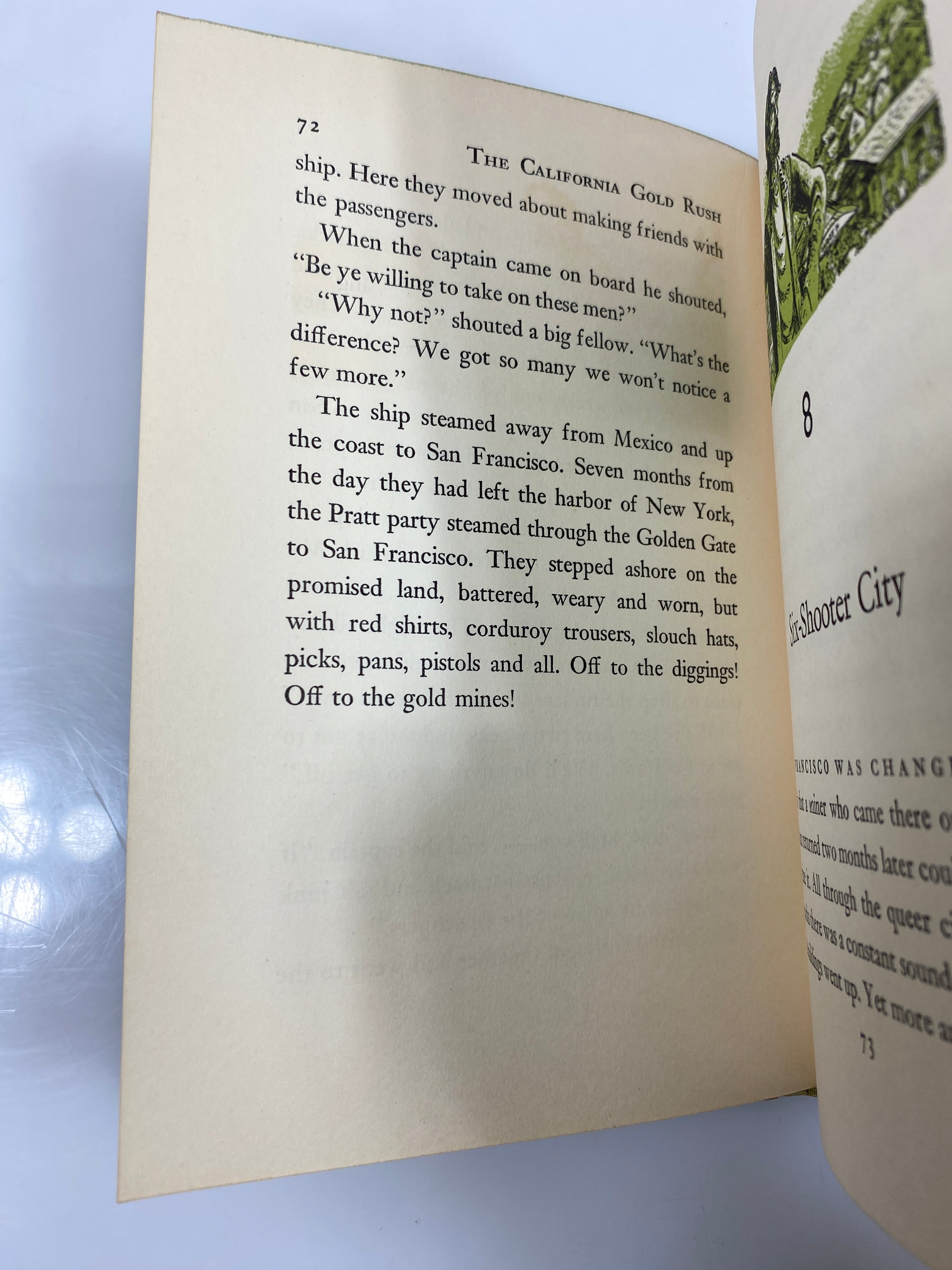 The California Gold Rush by McNeer Random House 1950 HC