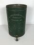 Antique Green Oliver Oil-Gas Burner Company Galvanized Can