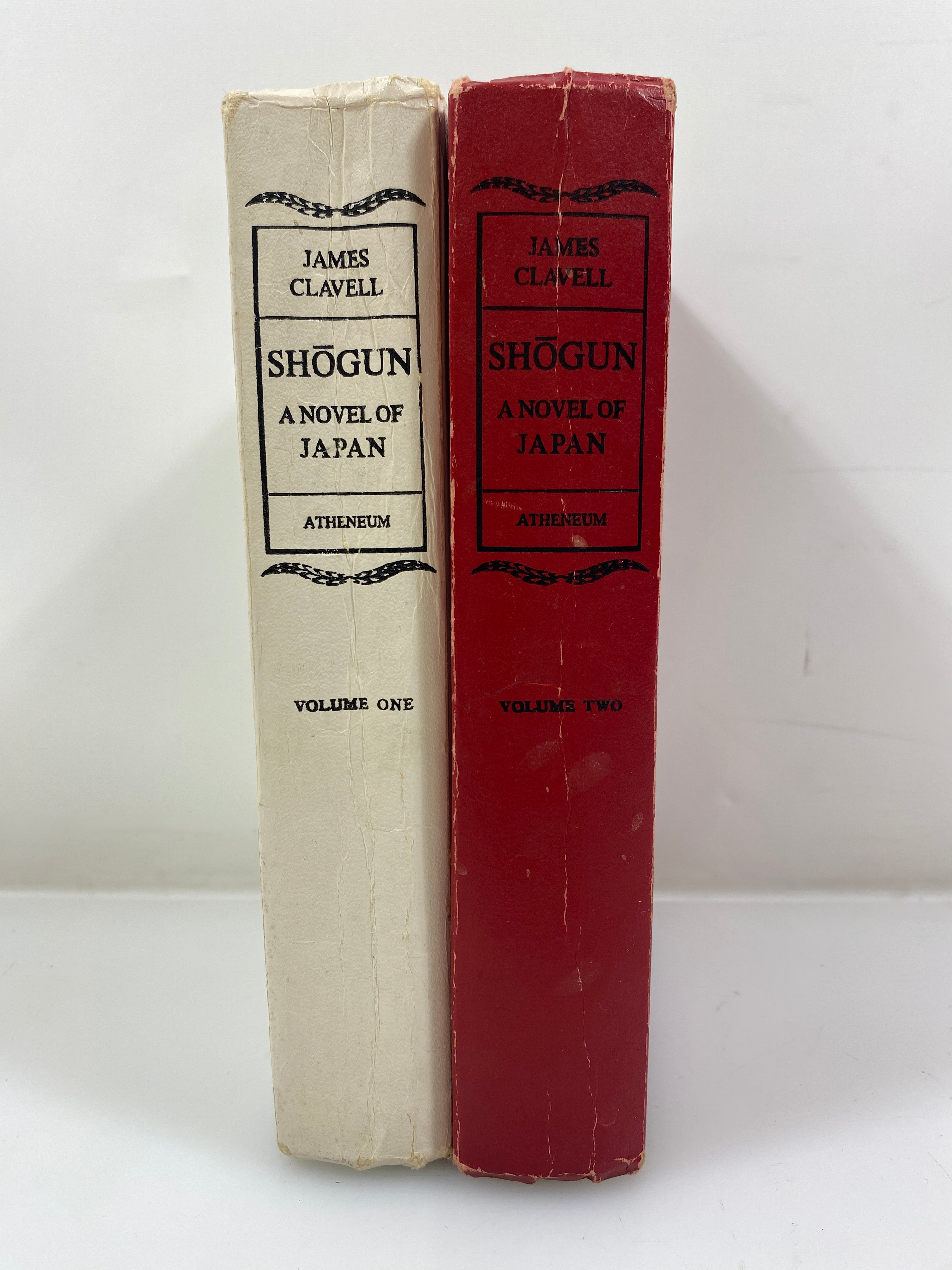 2 Volume Set: Shogun A Novel of Japan by James Clavell 1975 Vintage HC