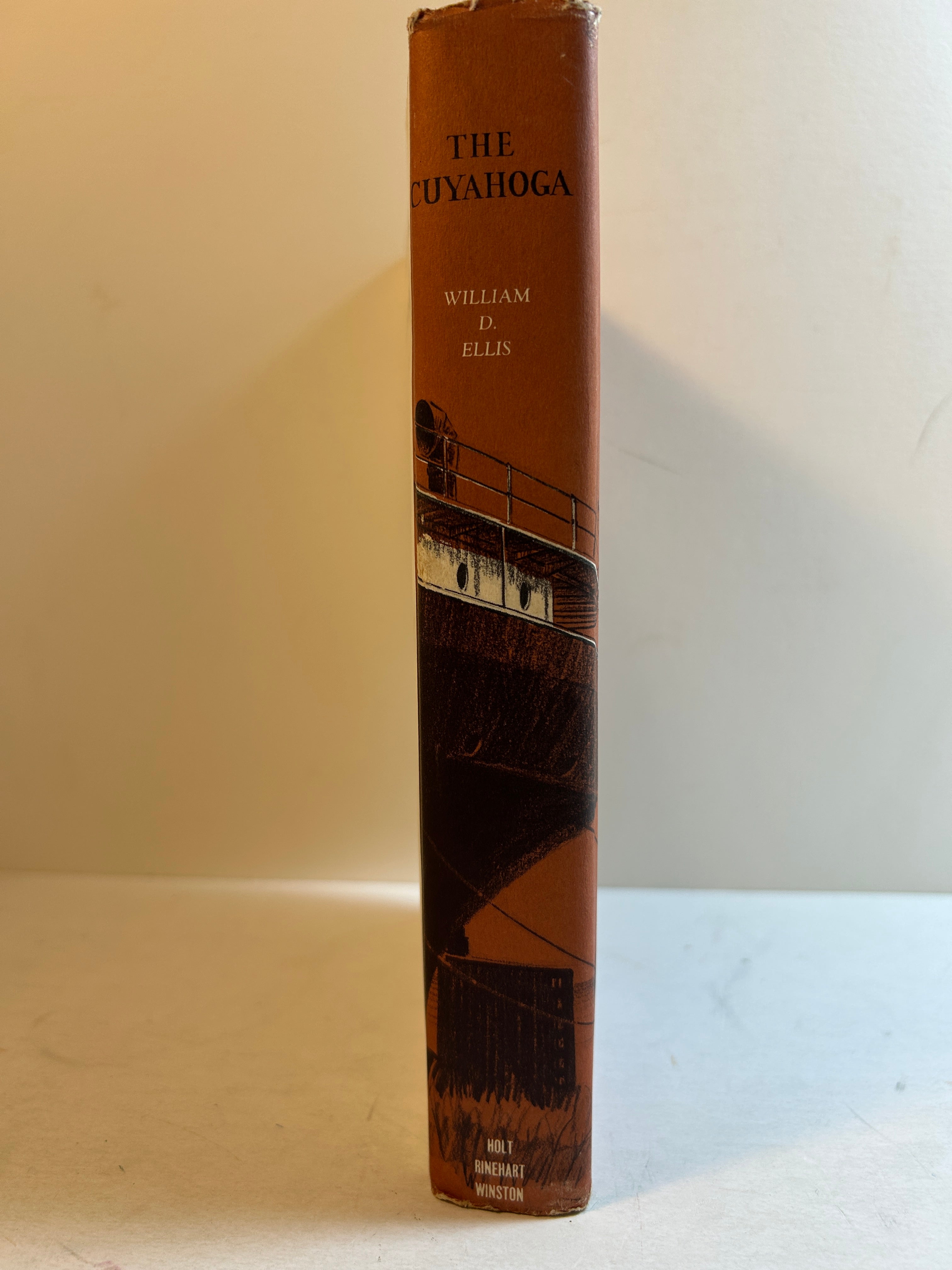 The Cuyahoga by William D. Ellis 1966 First Edition HCDJ