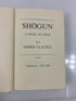 2 Volume Set: Shogun A Novel of Japan by James Clavell 1975 Vintage HC