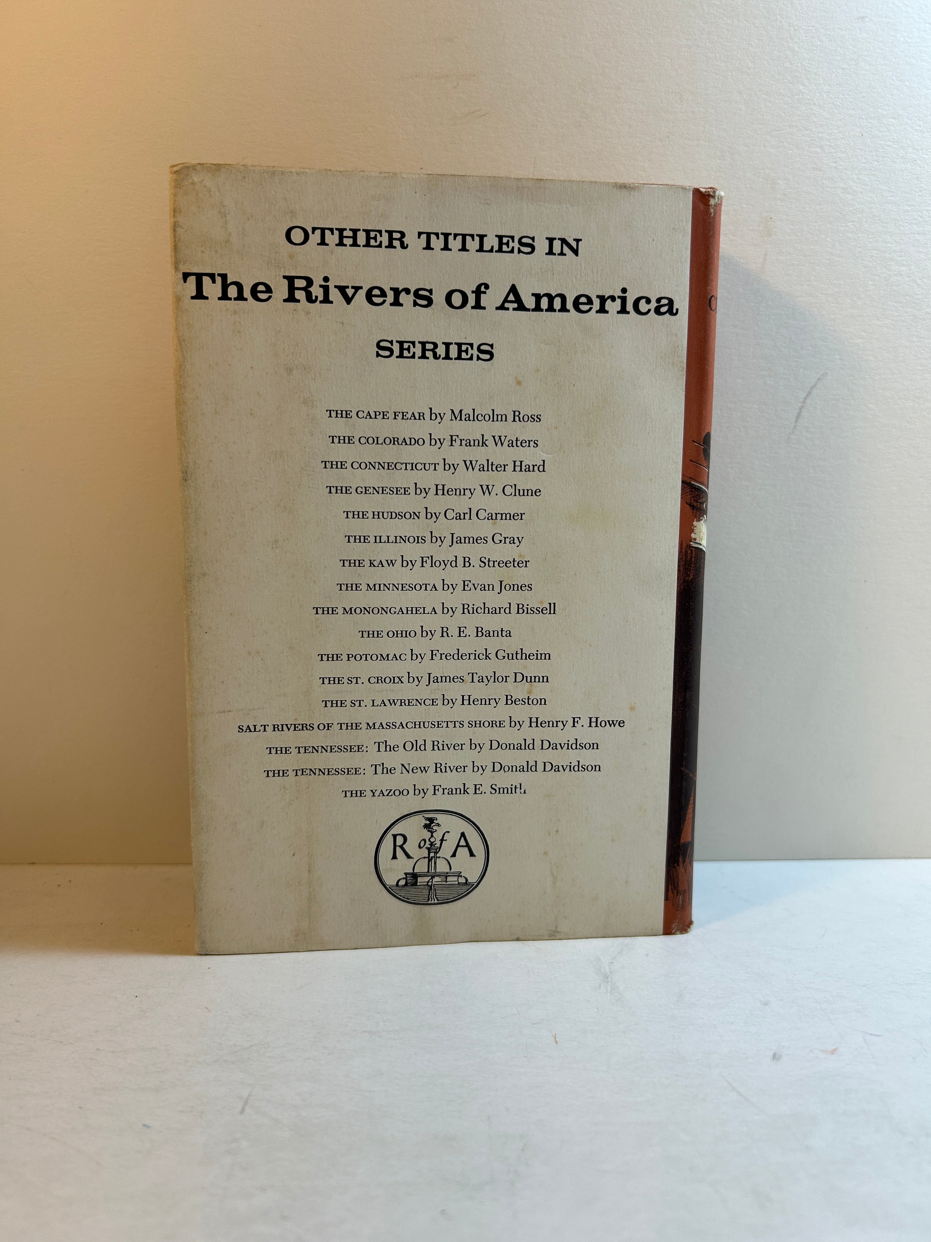 The Cuyahoga by William D. Ellis 1966 First Edition HCDJ