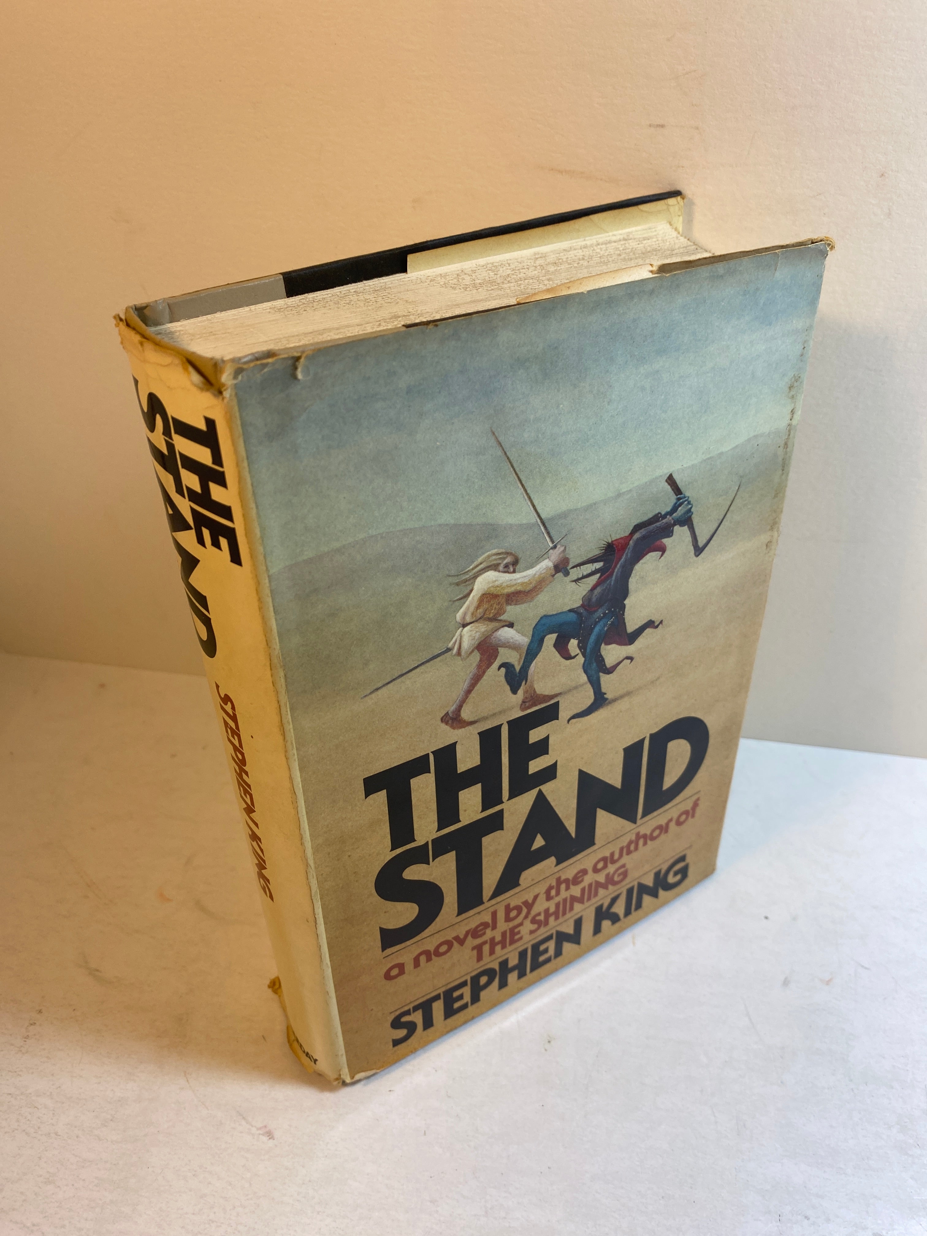 The Stand Stephen King HCDJ Book Club Edition 1978