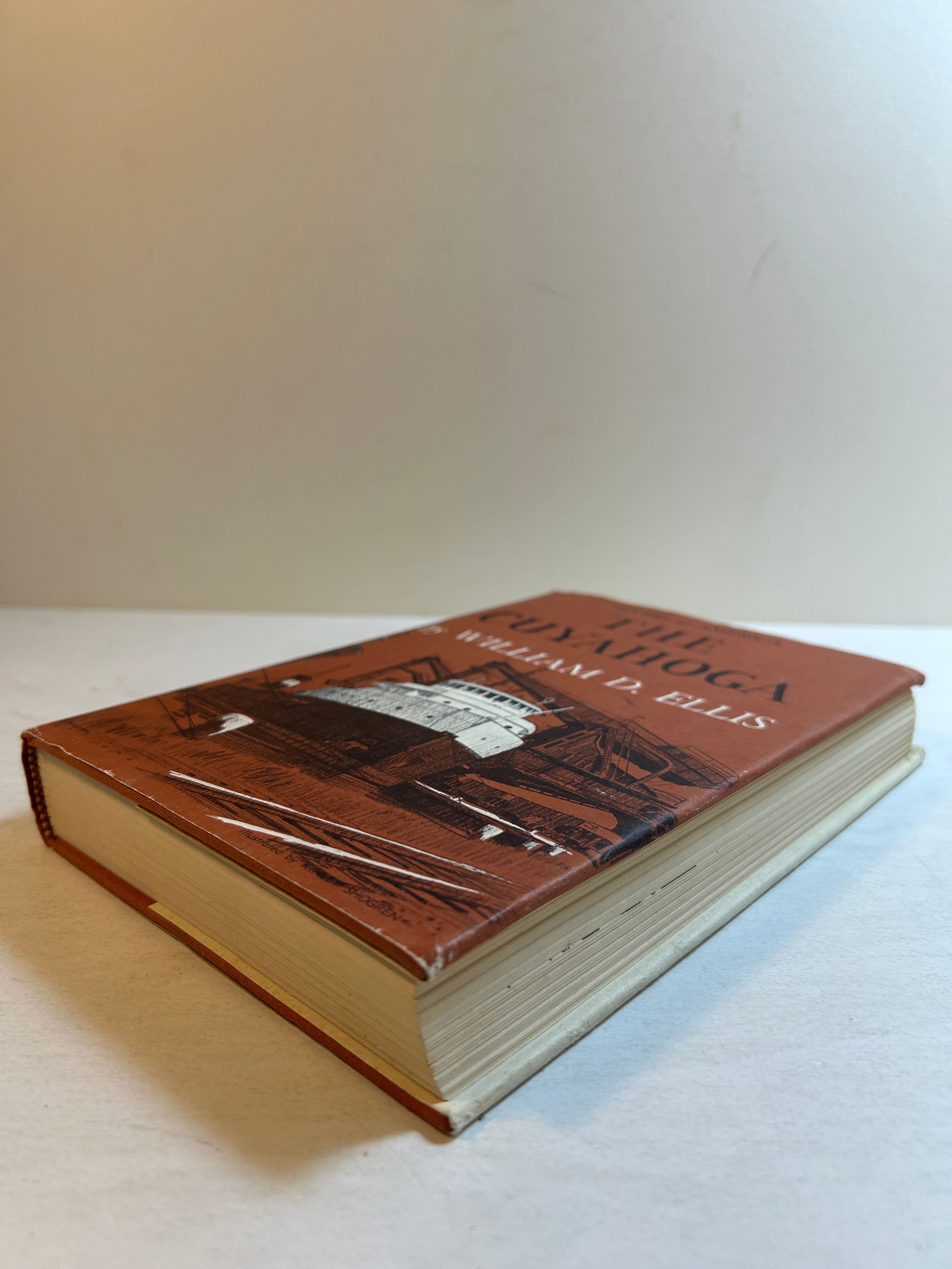 The Cuyahoga by William D. Ellis 1966 First Edition HCDJ
