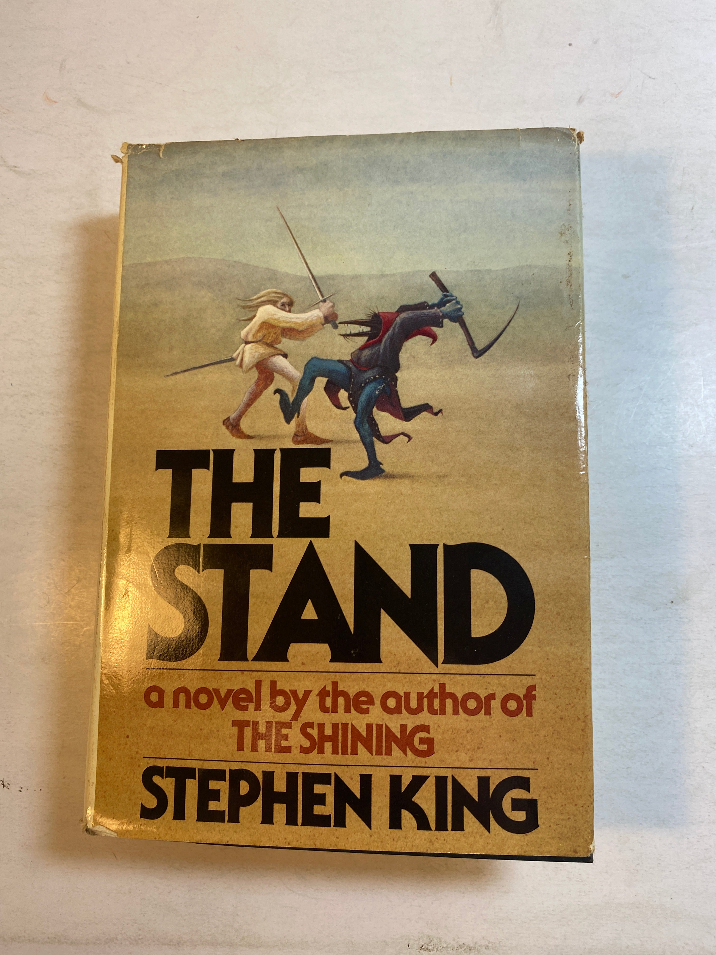 The Stand Stephen King HCDJ Book Club Edition 1978