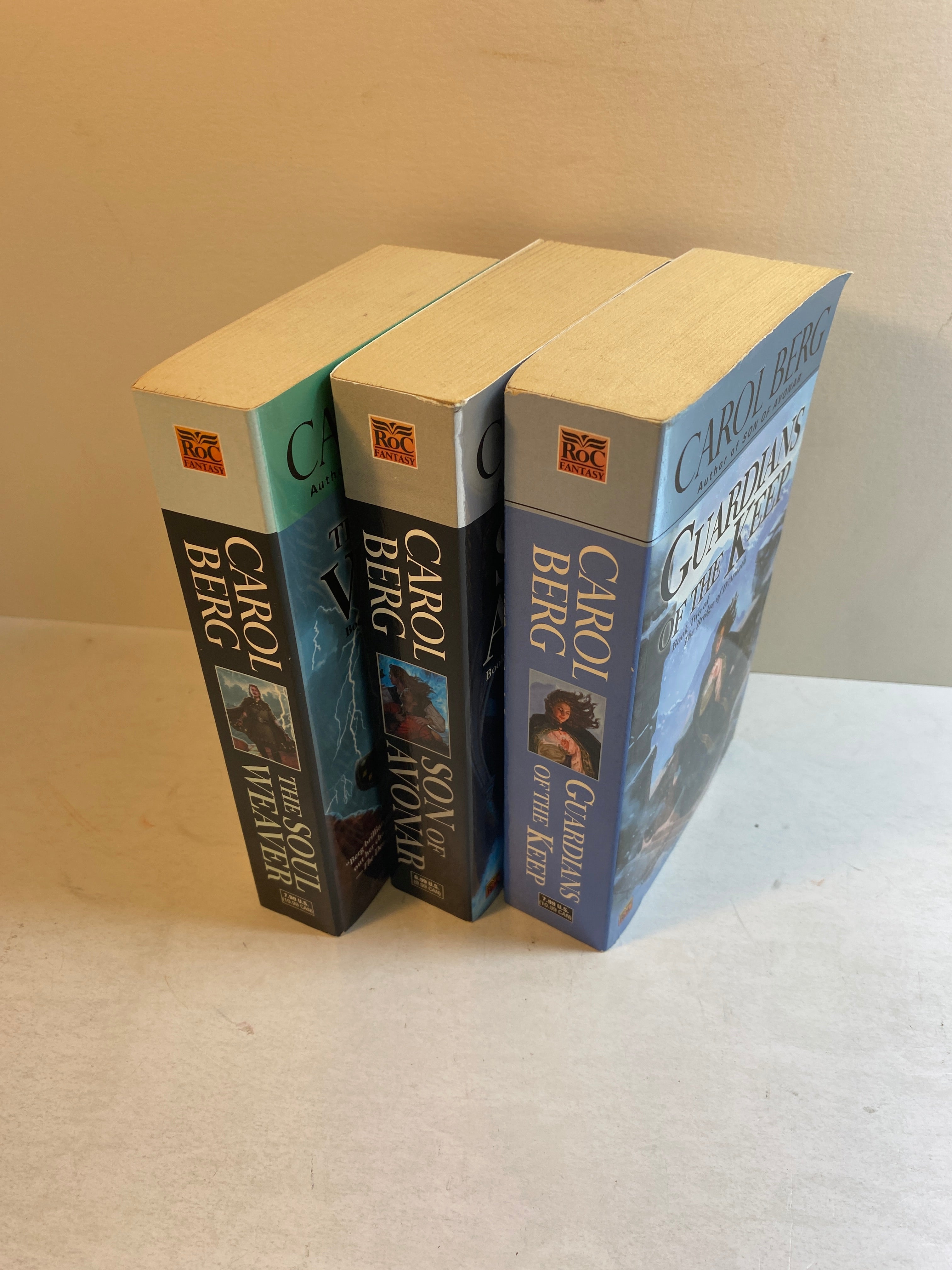 Lot of 3 Carol Berg paperbacks Bridge of D'Arnath Series 2004-2005