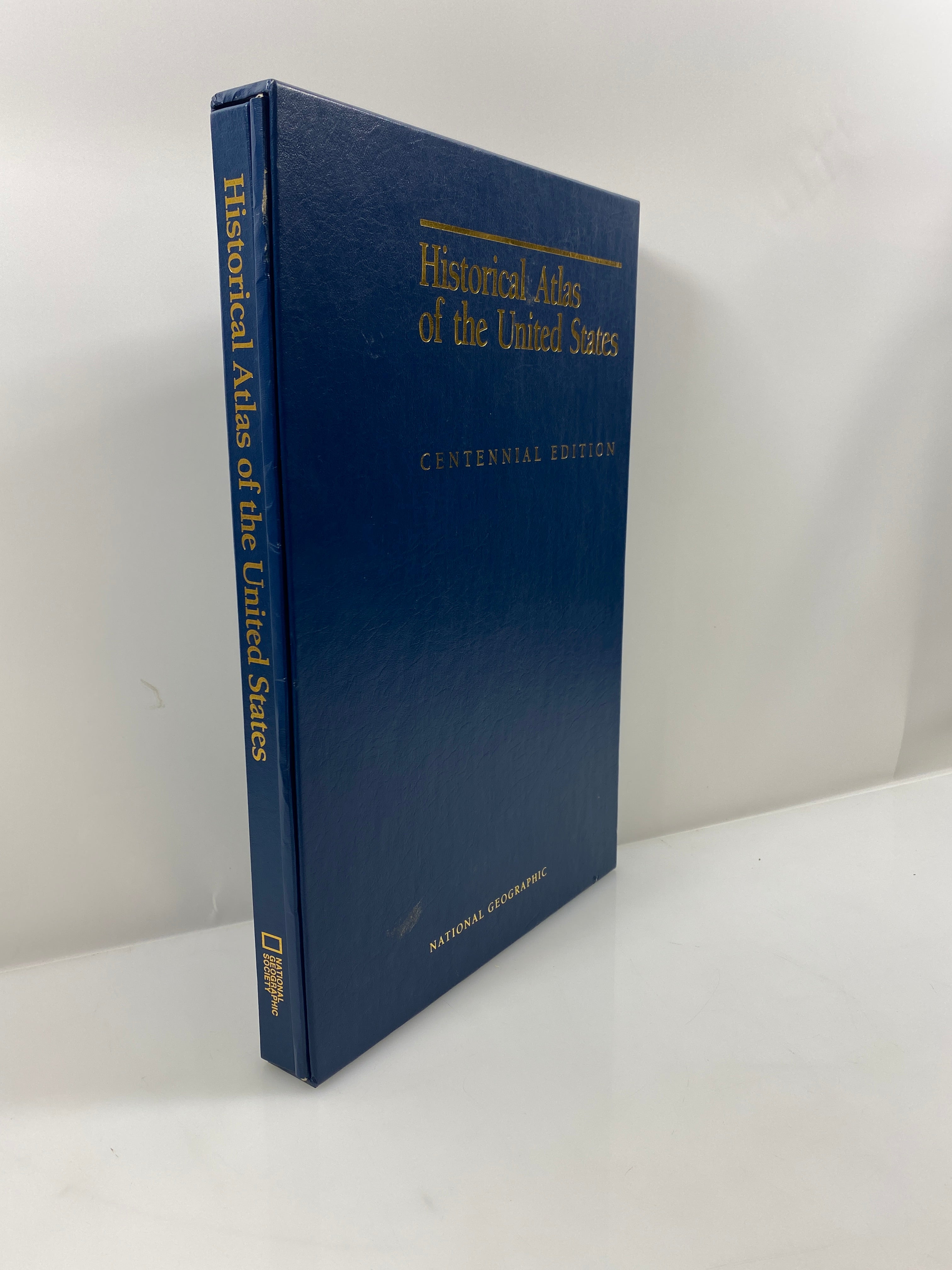 Historical Atlas of the United States National Geographic 1988 HC Slipcase