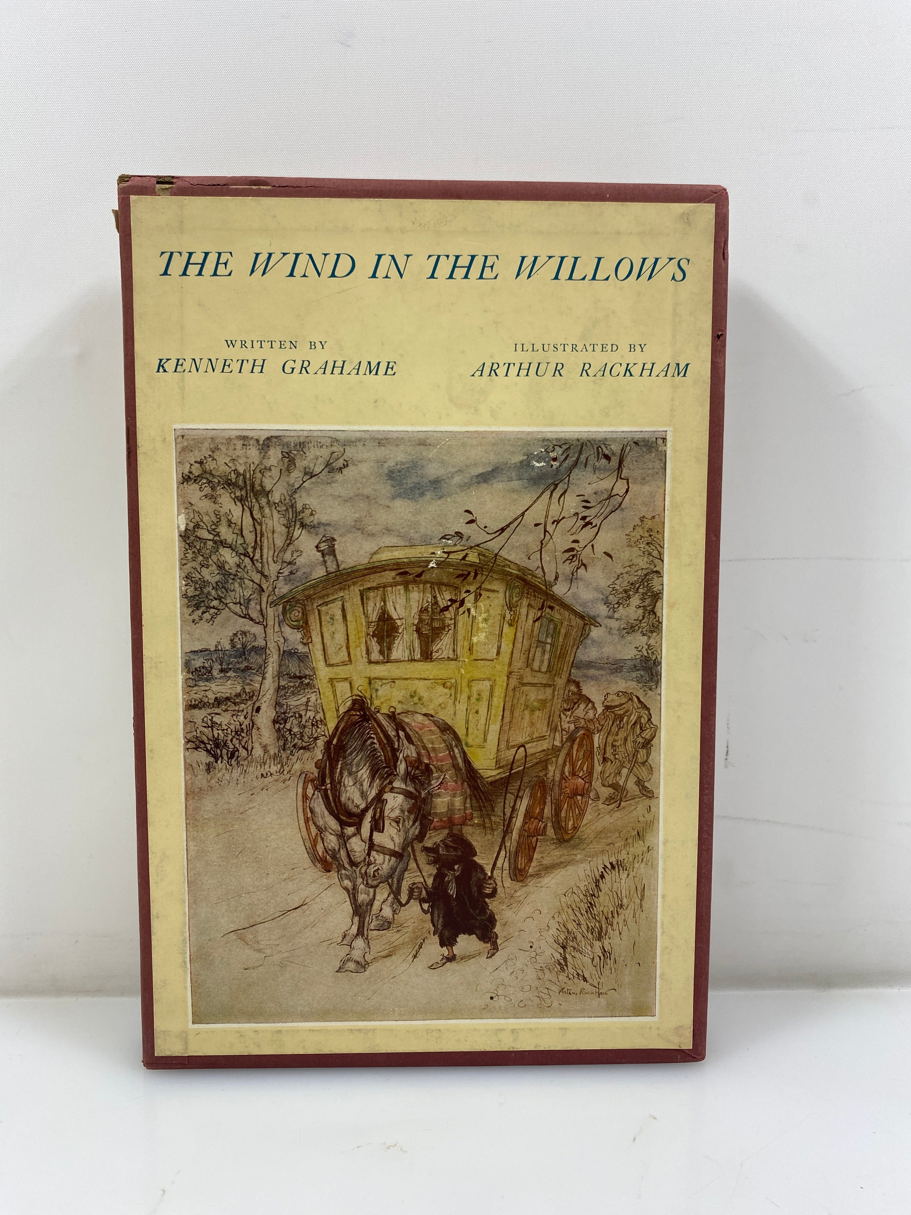 The Wind in the Willows Heritage Illustrated Bookshelf 1962 HC Slipcase