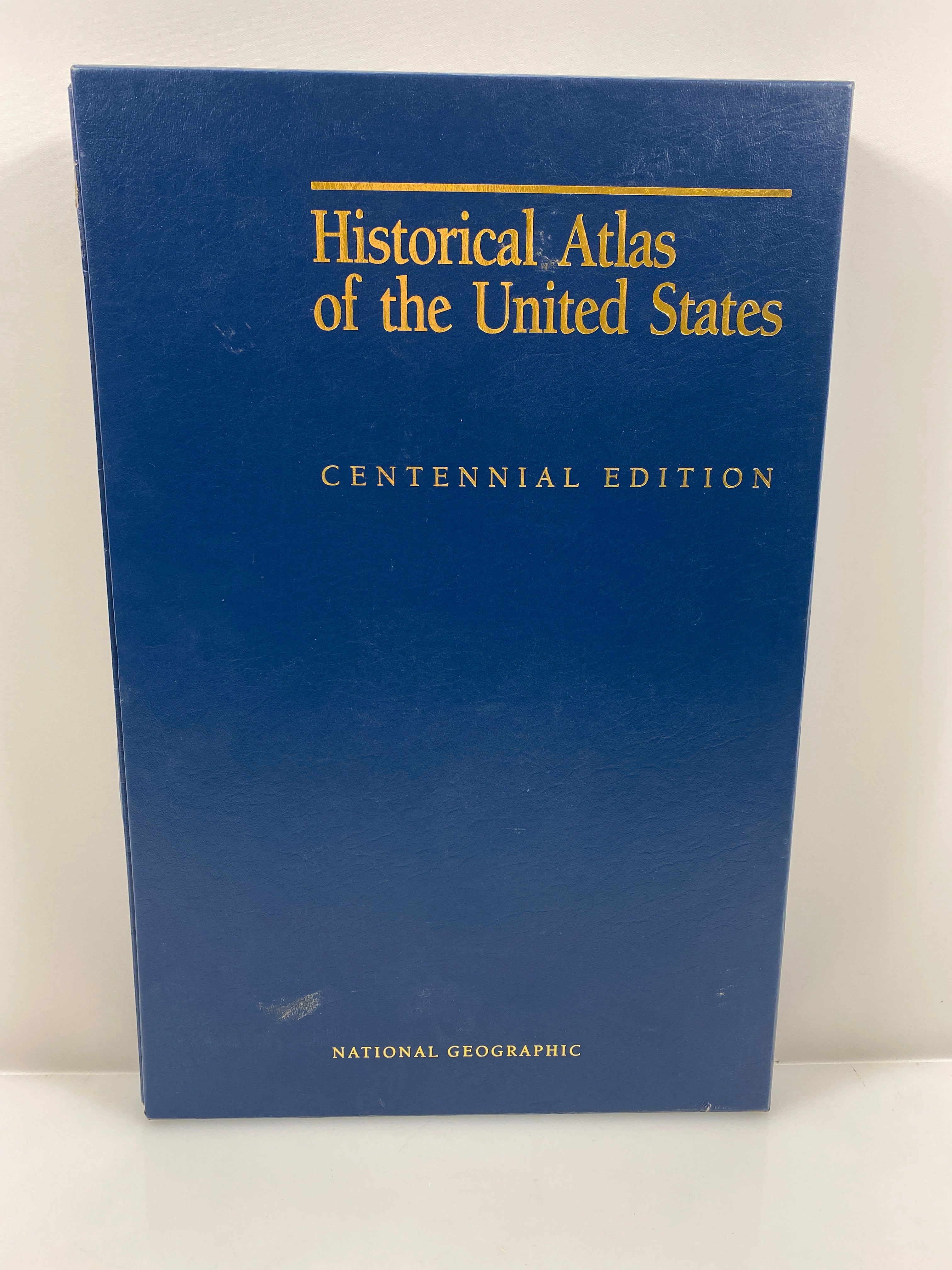 Historical Atlas of the United States National Geographic 1988 HC Slipcase