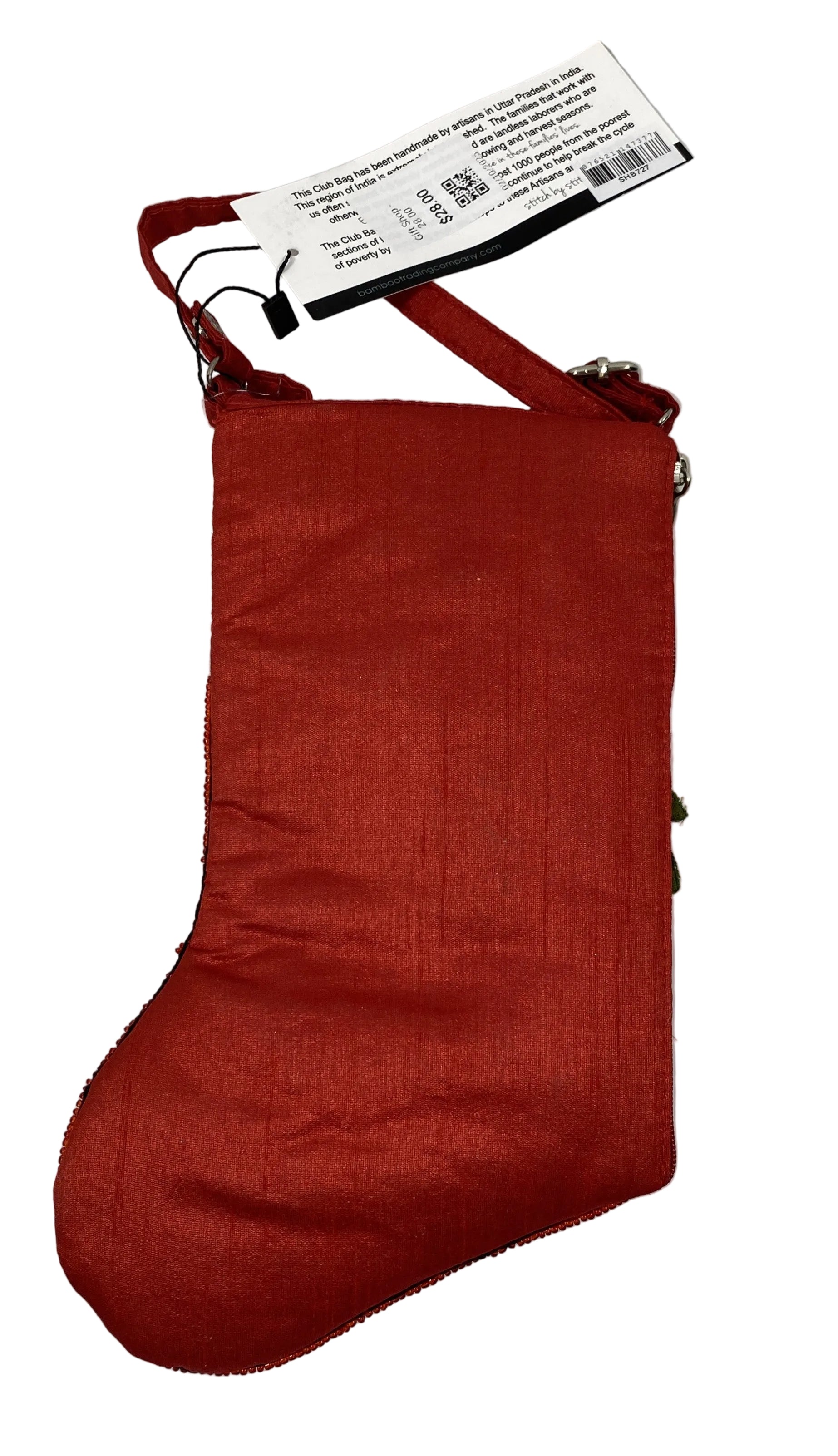 Bamboo Trading Company Club Stocking Crossbody Bag