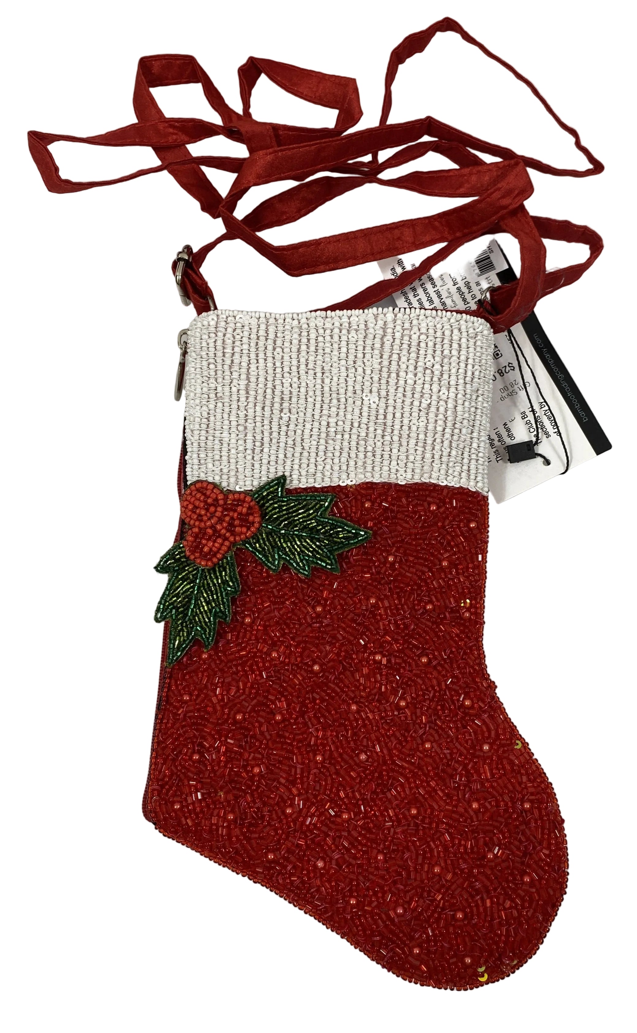 Bamboo Trading Company Club Stocking Crossbody Bag