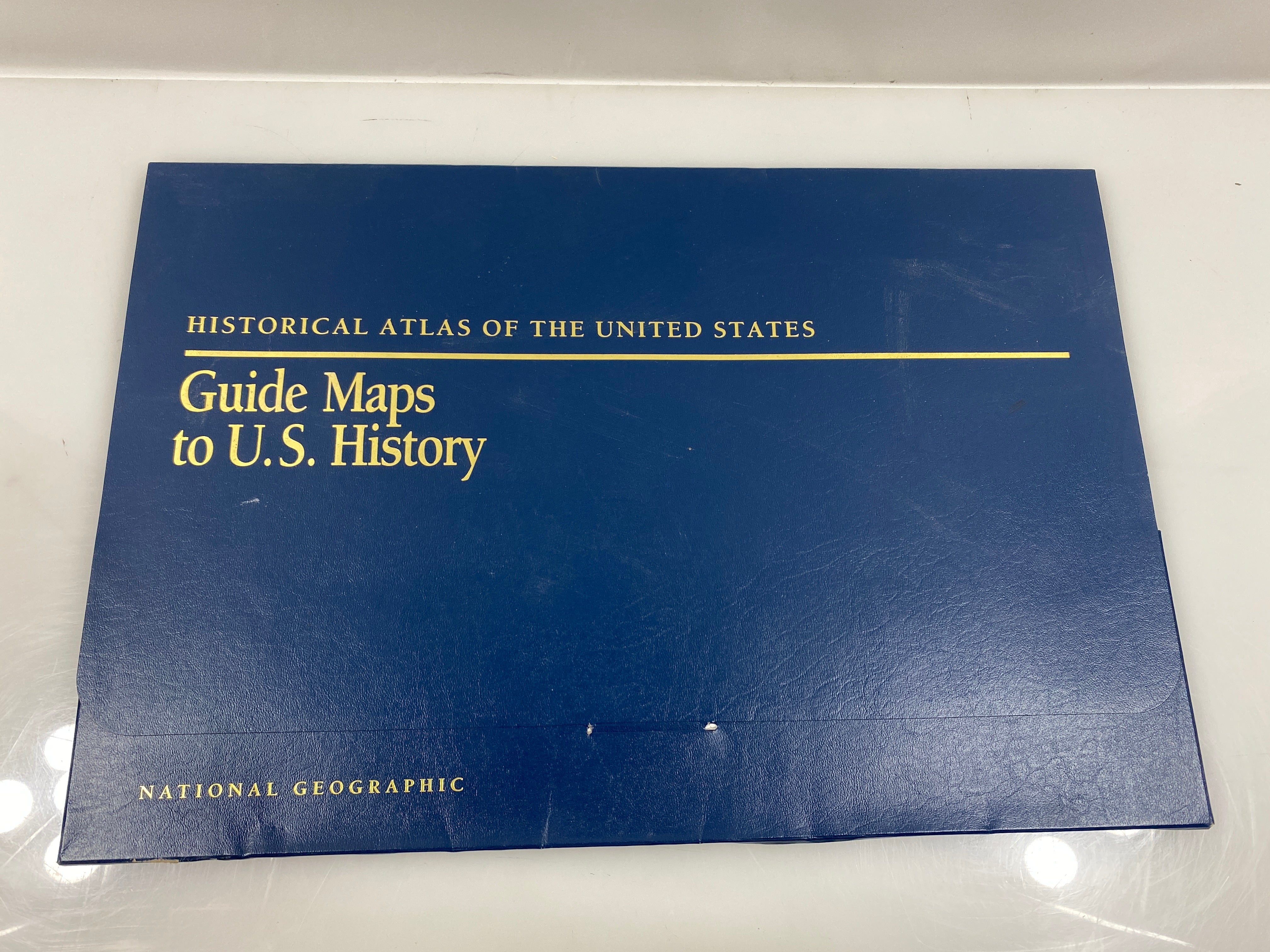 Historical Atlas of the United States National Geographic 1988 HC Slipcase