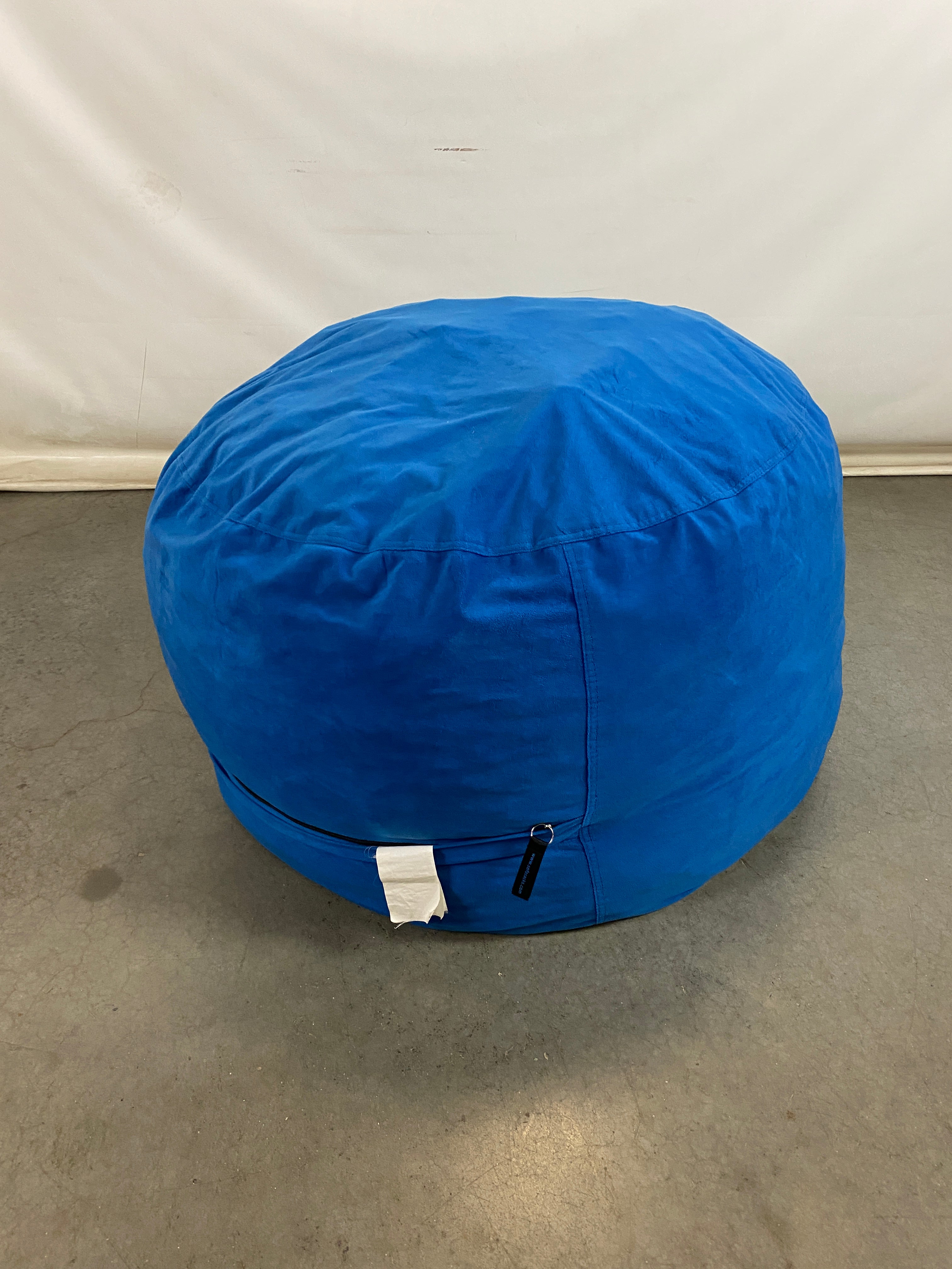 Large Blue Bean Bag Chair