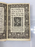 Set of 5: Every Man's Library Walton, Hawthorne, Arnold, Ibsen Gibbon 1909-12 HC