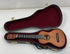 Miniature Brown Ukulele With Case