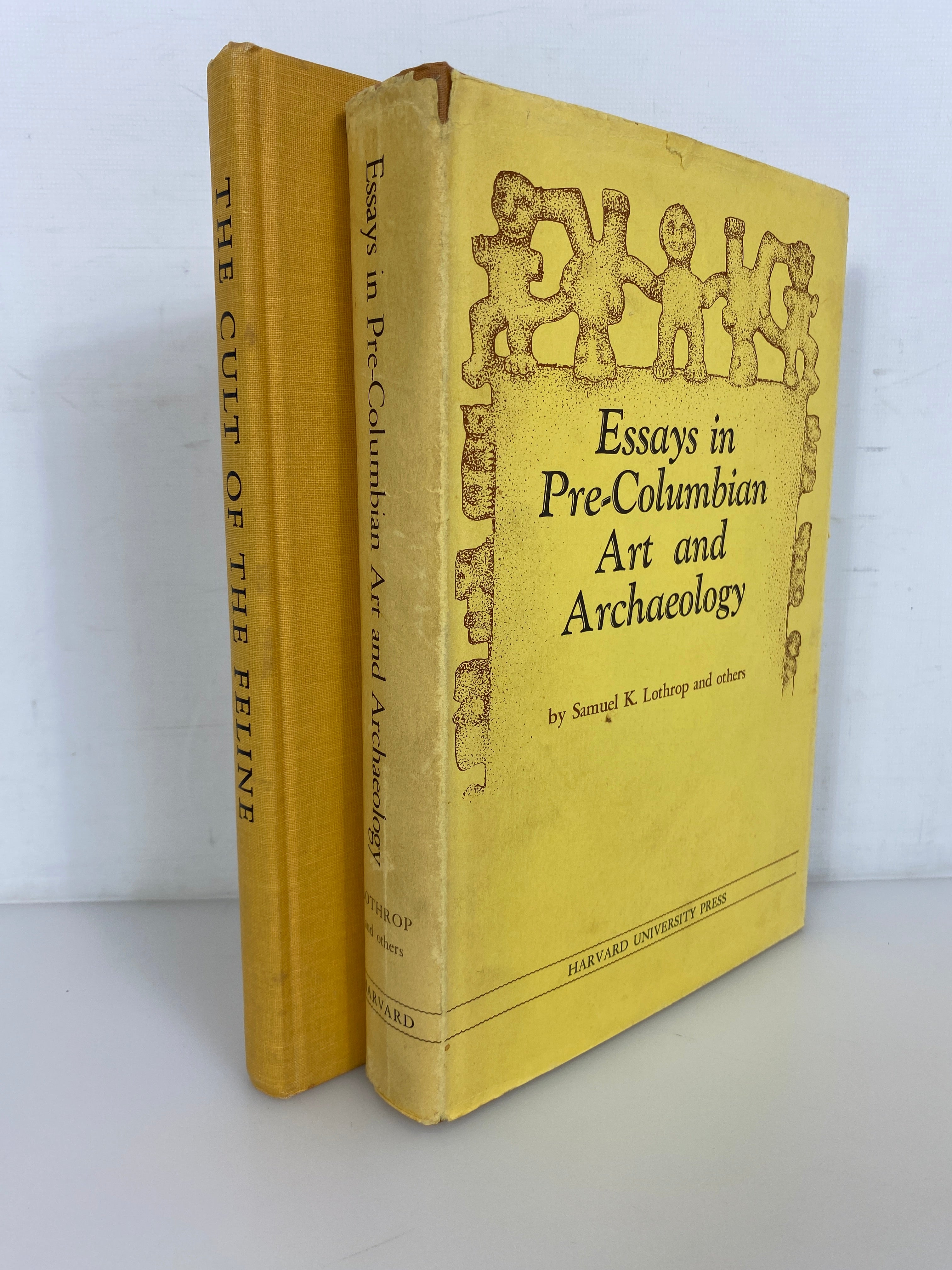2 Vols: Essays in Pre-Columbian Art & Archaeology/The Cult of the Feline HC