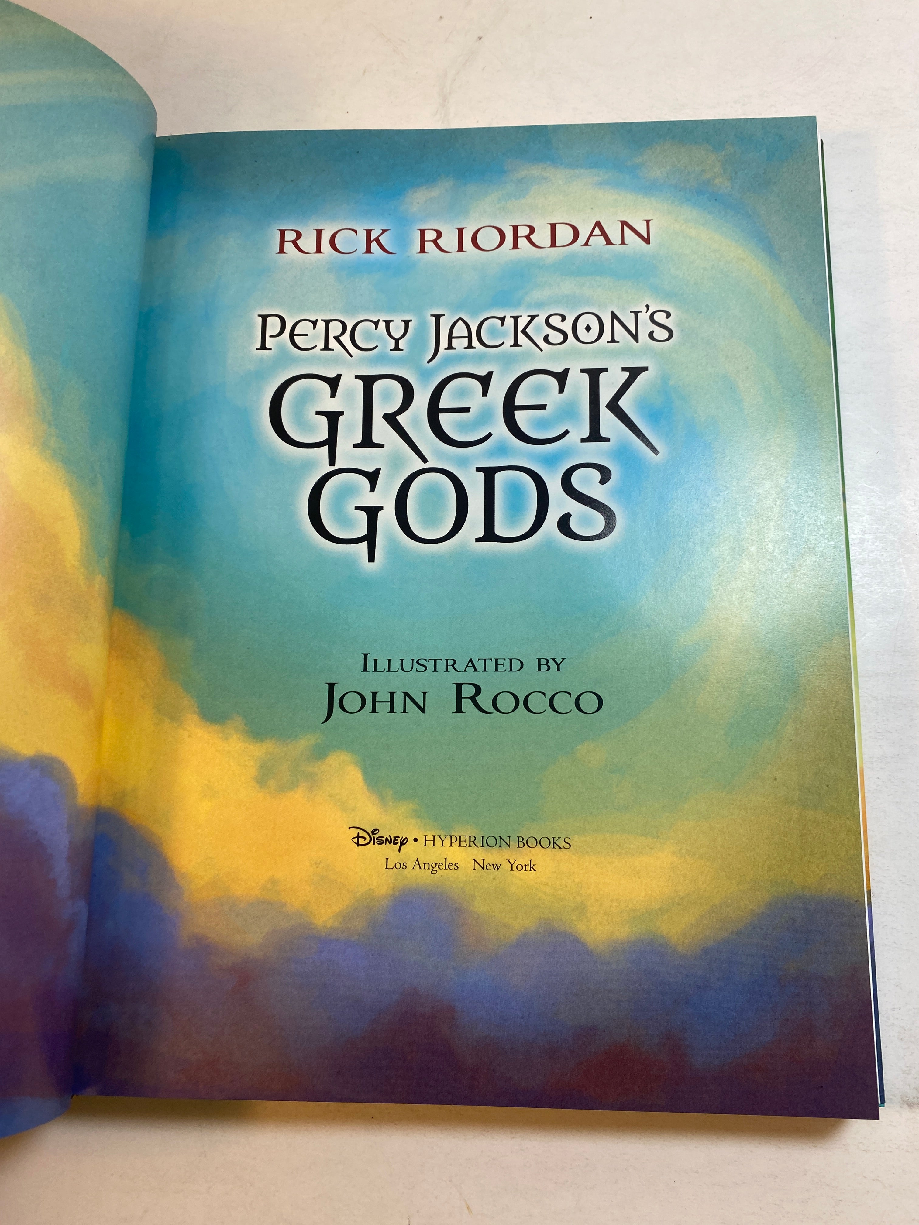 Percy Jackson's Greek Gods Rick Riordan 2014