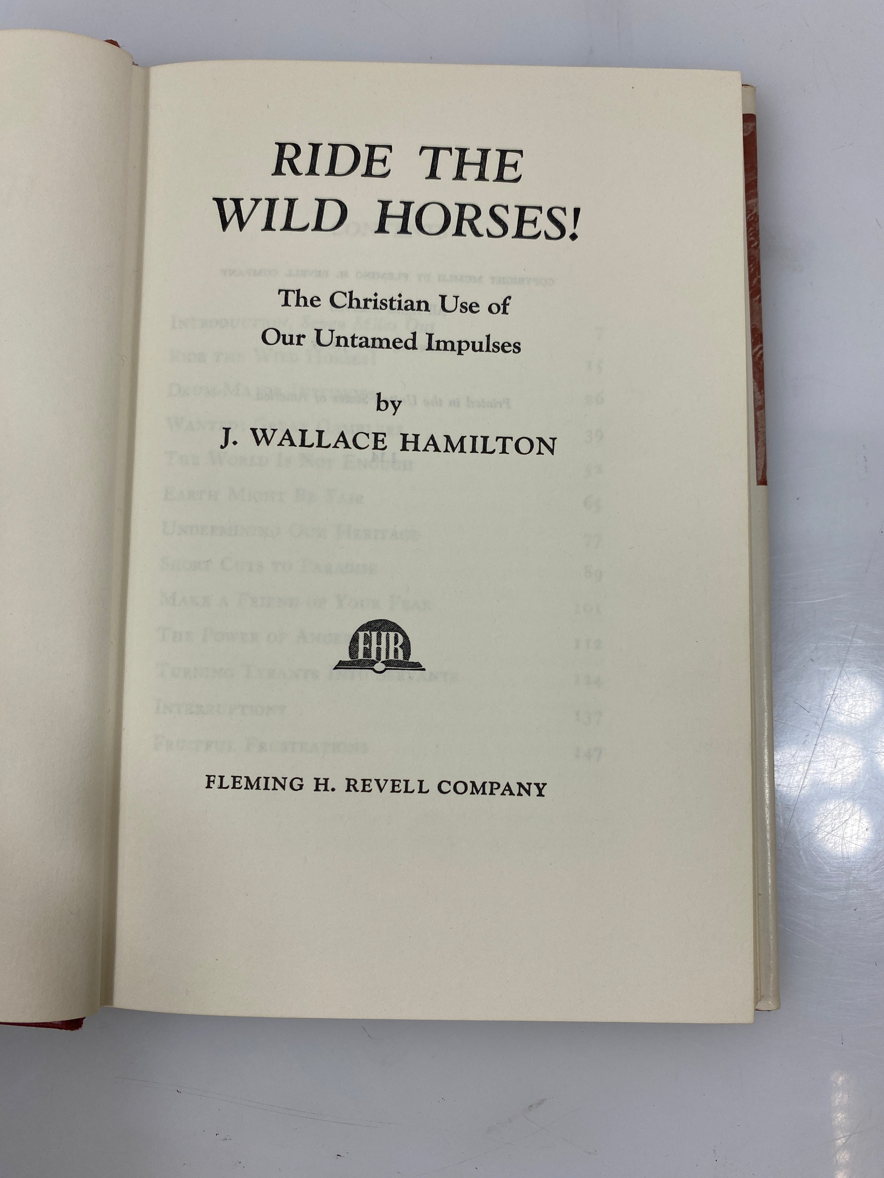 Ride the Wild Horses! by Hamilton 1952 HCDJ