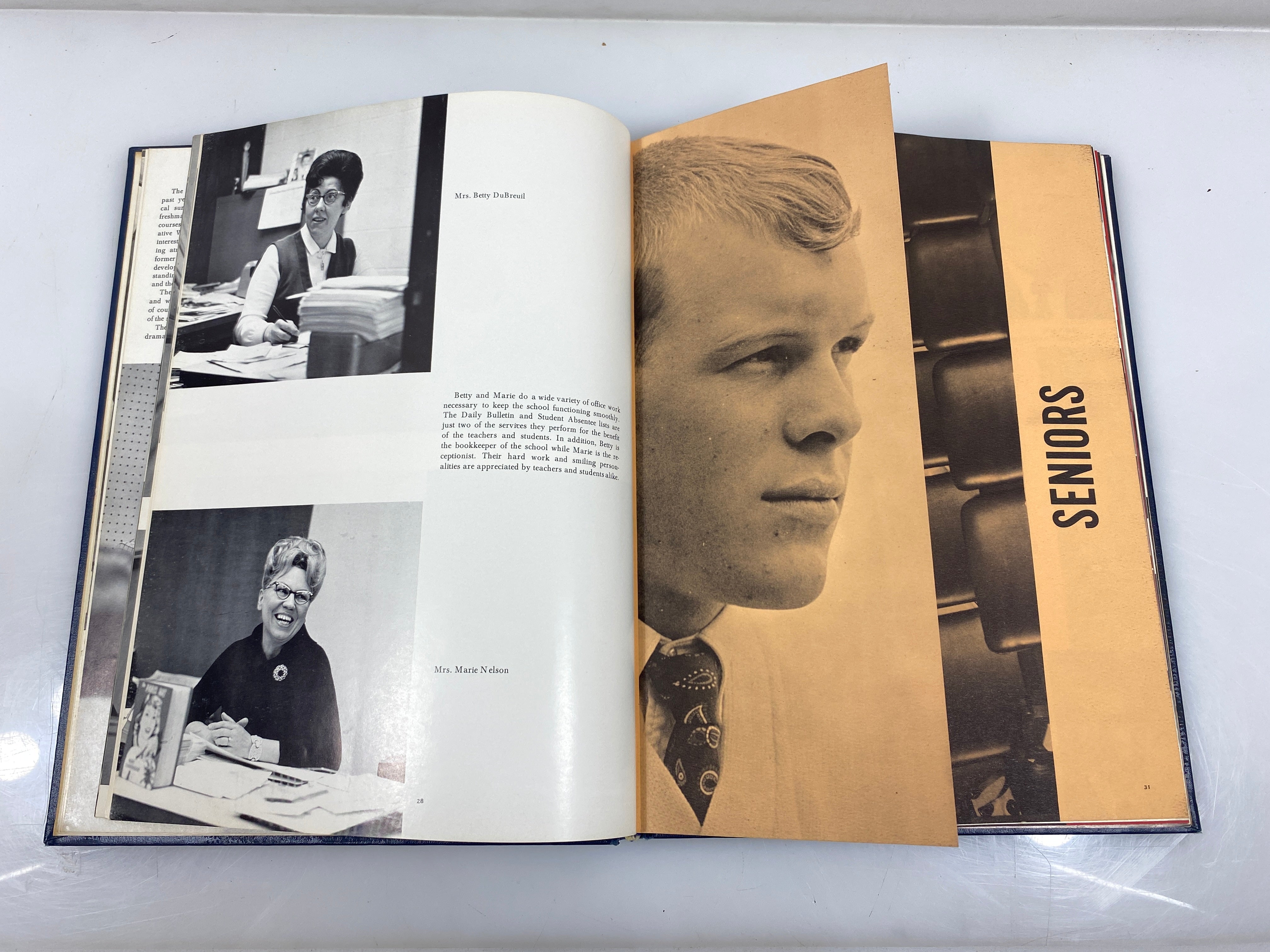 1967 Msgr O'Rafferty High School Yearbook Lansing, Michigan HC