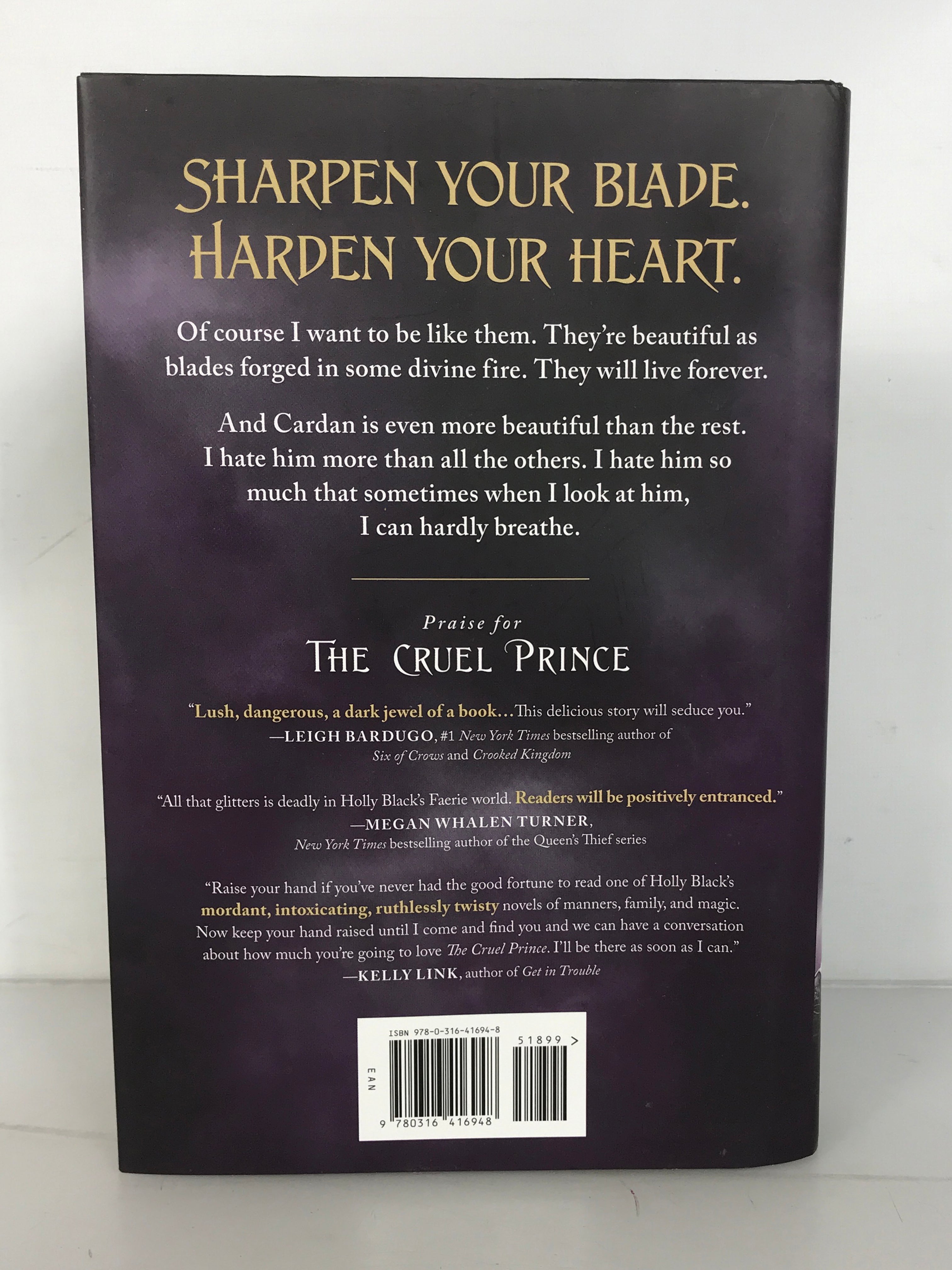 Owl Crate Edition of The Cruel Prince by Holly Black Signed 2018 HC DJ